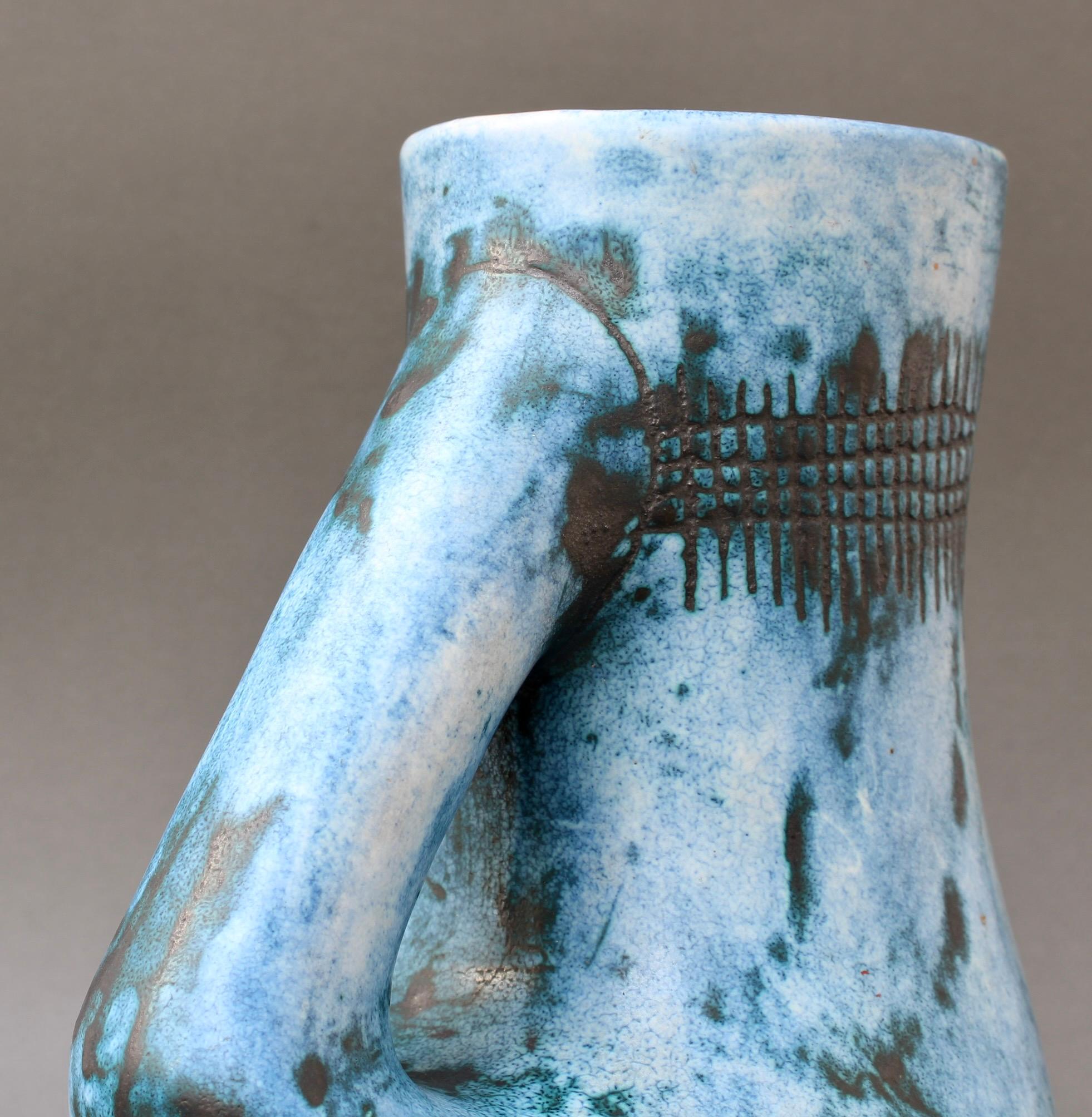 Mid-Century French Ceramic Pitcher / Vase by Jacques Blin 'circa 1950s' 11