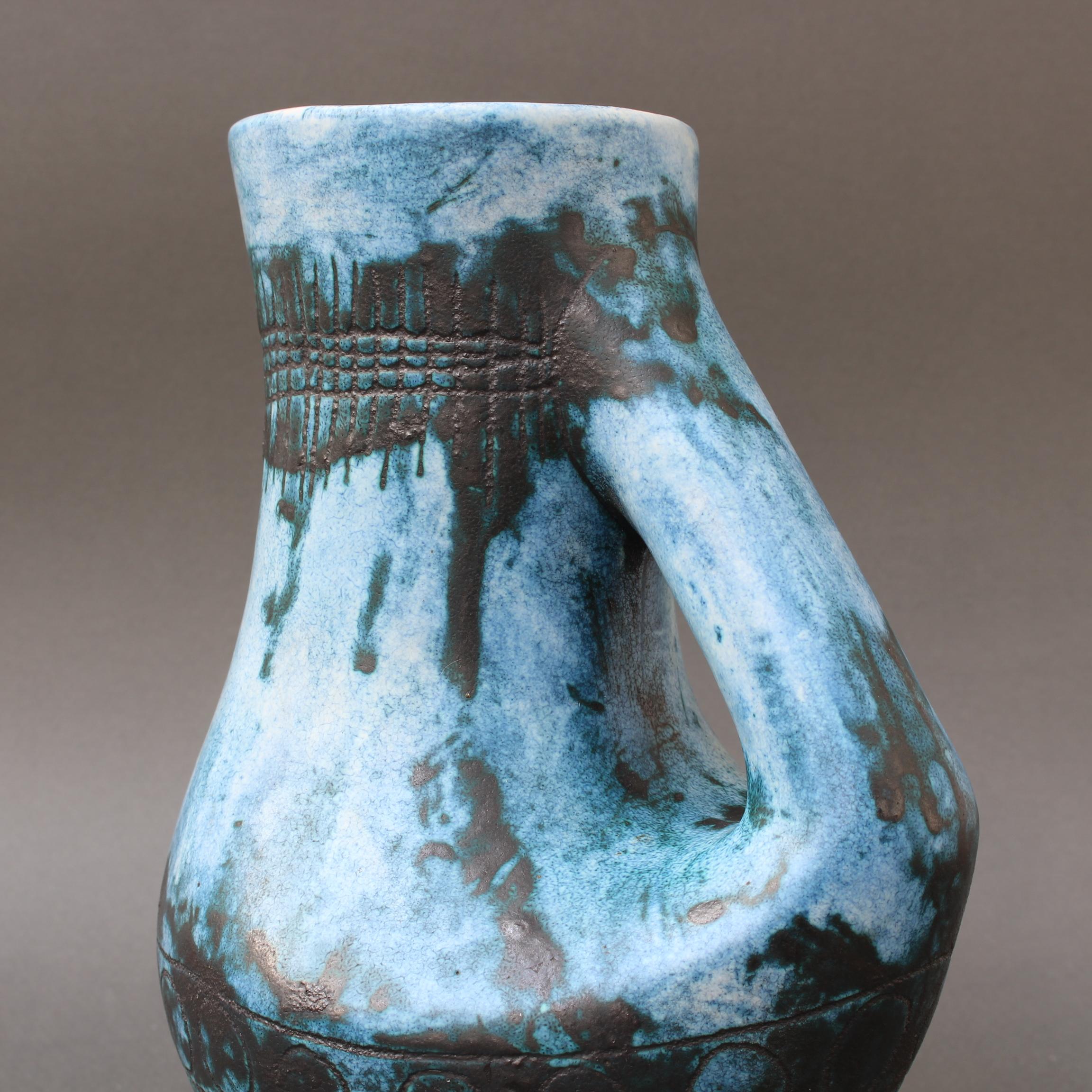Mid-Century French Ceramic Pitcher / Vase by Jacques Blin 'circa 1950s' 14