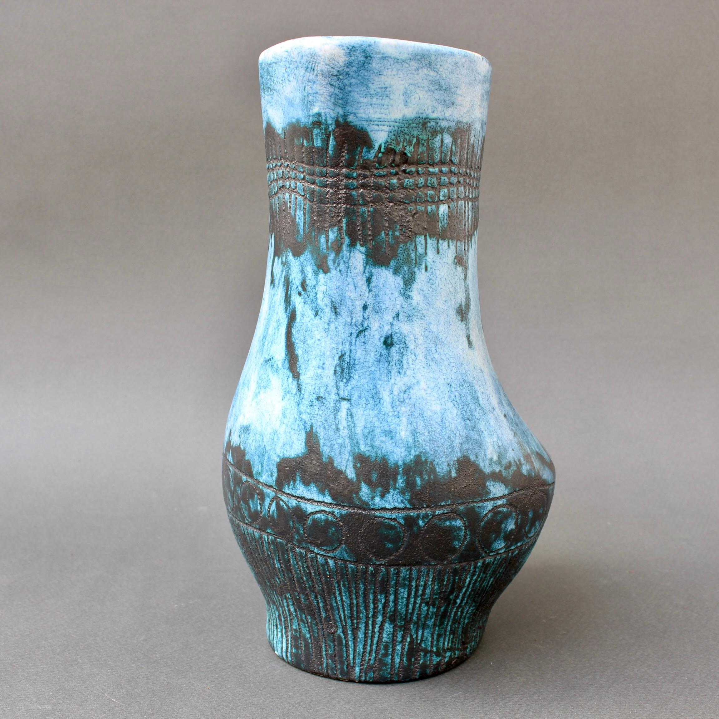 Mid-Century French Ceramic Pitcher / Vase by Jacques Blin 'circa 1950s' In Good Condition In London, GB