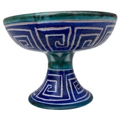 Französische Keramik-Ringschale aus der Mitte des Jahrhunderts Baguier Robert Picault Vallauris