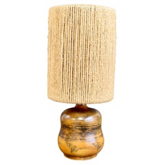 Mid-Century French Ceramic Table Lamp by Jacques Blin (circa 1950s)