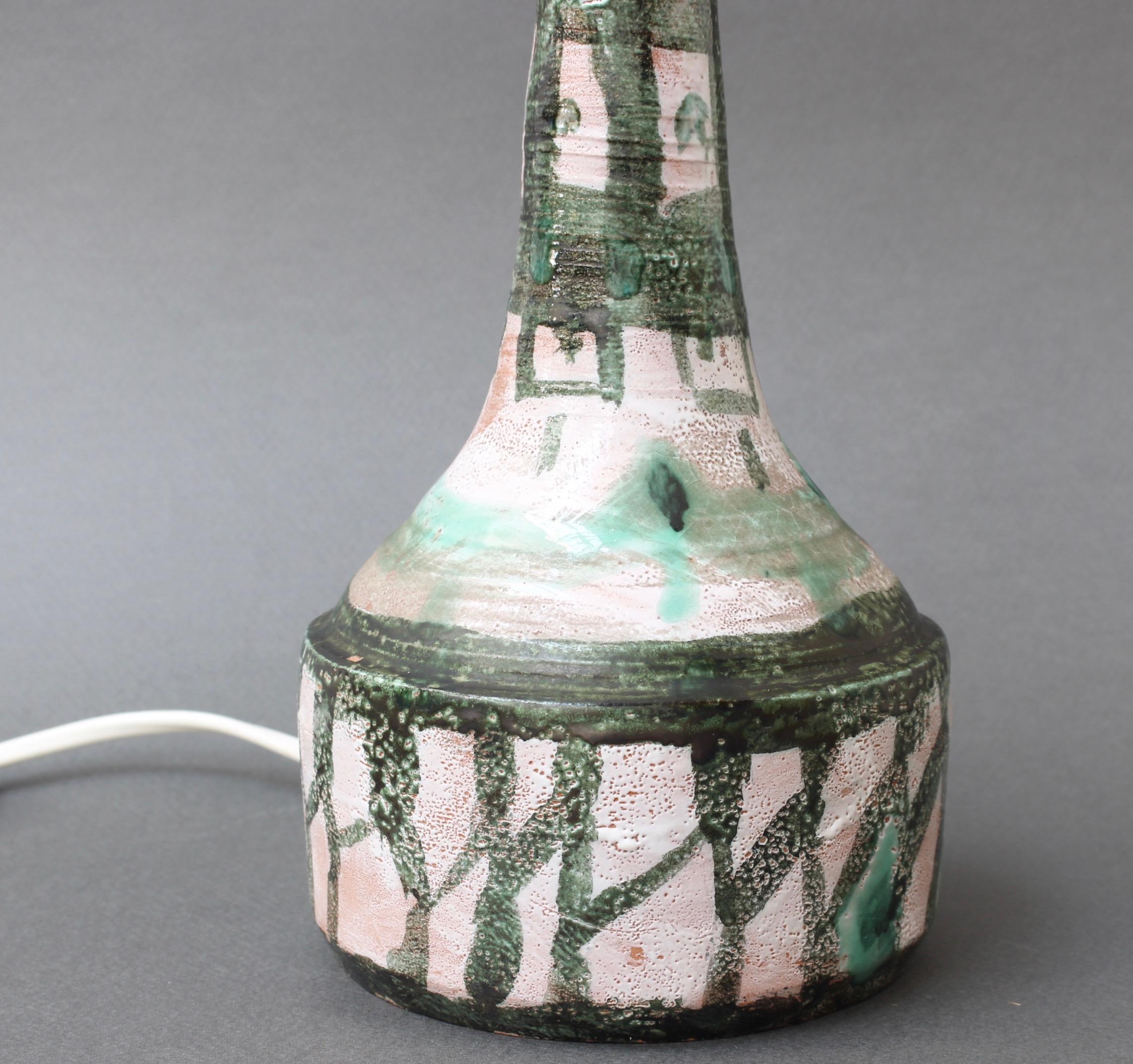 Midcentury French Ceramic Table Lamp, 'circa 1960s' 3
