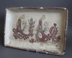 Mid-Century French Ceramic Tray by Gustave Reynaud / Le Mûrier