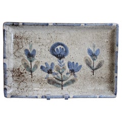 Mid-Century French Ceramic Tray by Gustave Reynaud / Le Mûrier