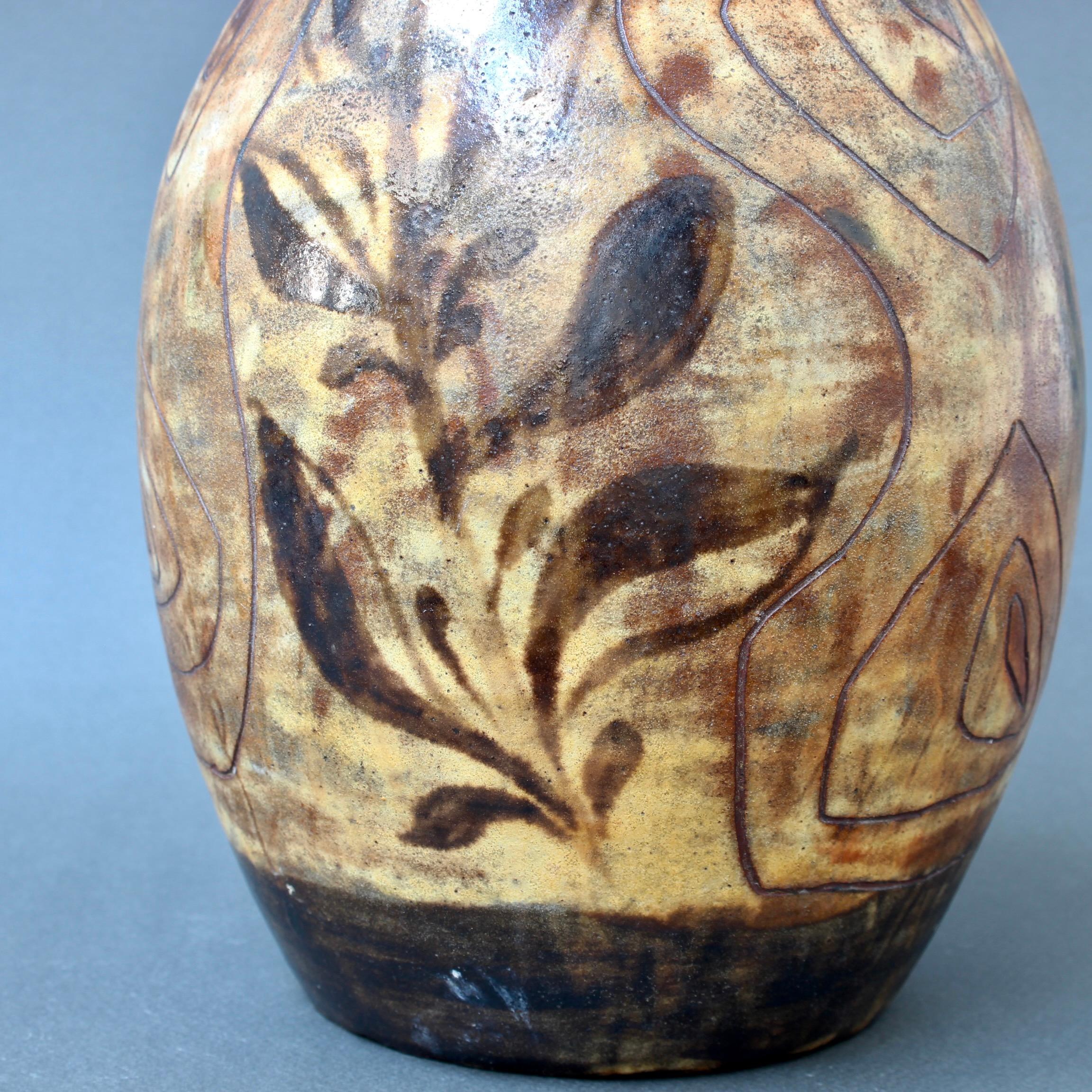 Mid-Century French Ceramic Vase by Alexandre Kostanda, 'circa 1960s' 5