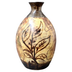 Mid-Century French Ceramic Vase by Alexandre Kostanda, 'circa 1960s'