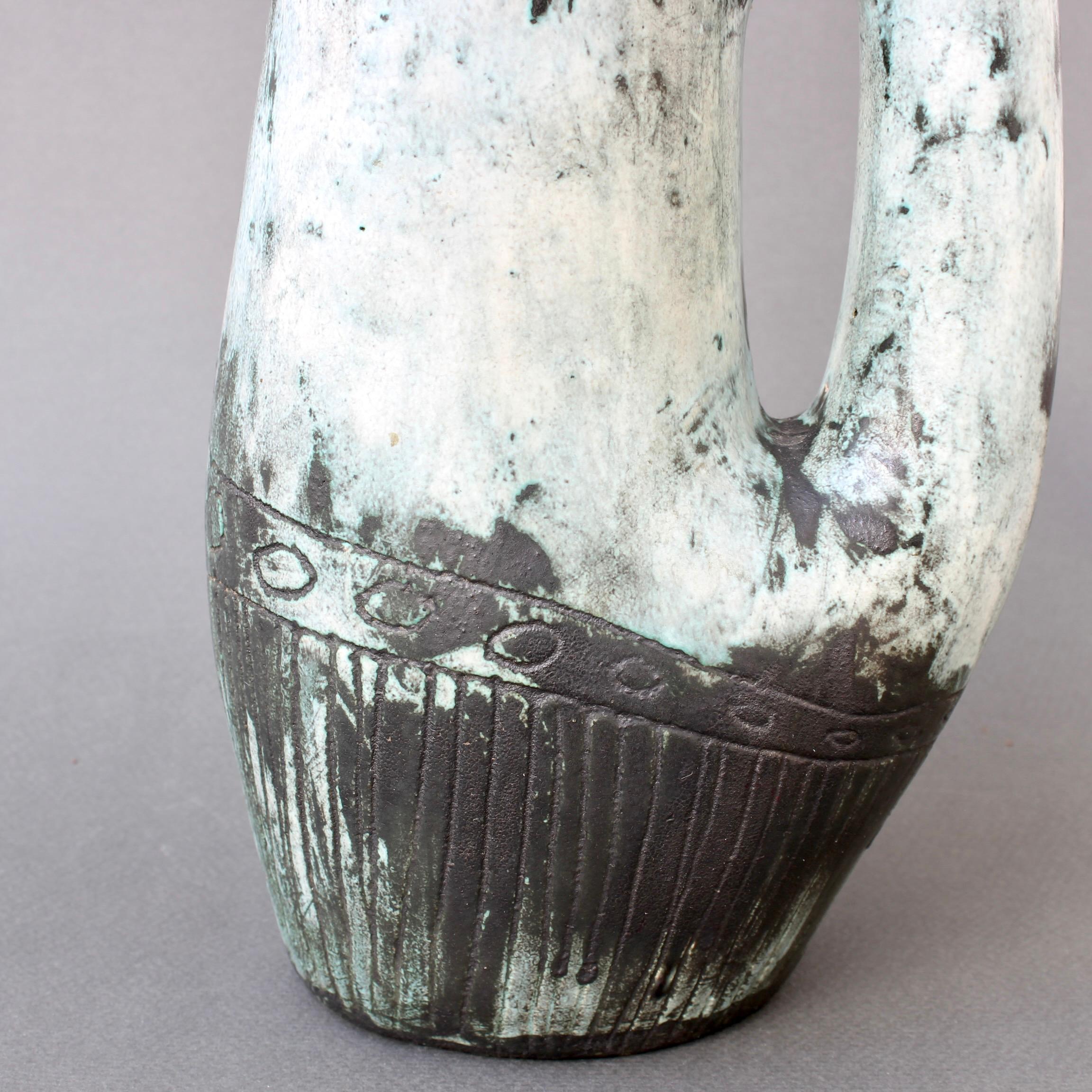 Mid-Century French Ceramic Vase by Jacques Blin 'circa 1950s' For Sale 6
