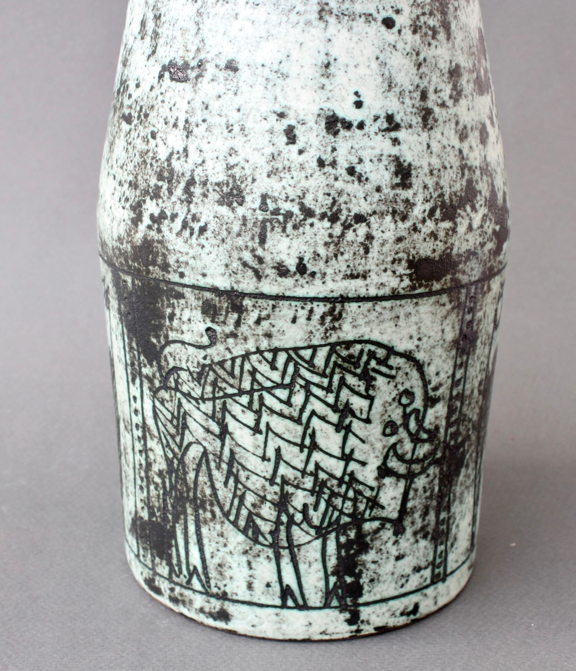 Mid-Century French Ceramic Vase by Jacques Blin 'circa 1950s' 8