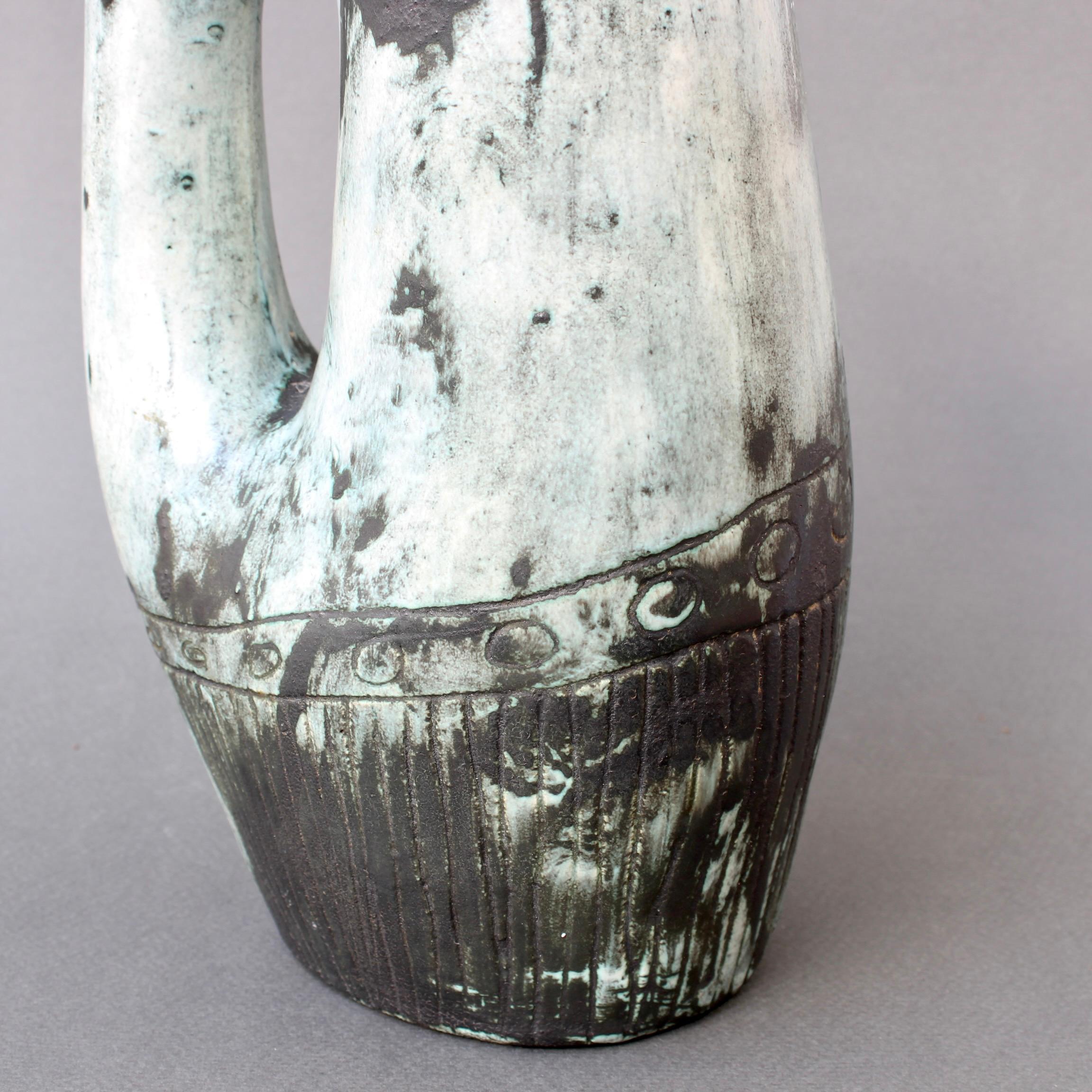Mid-Century French Ceramic Vase by Jacques Blin 'circa 1950s' For Sale 9