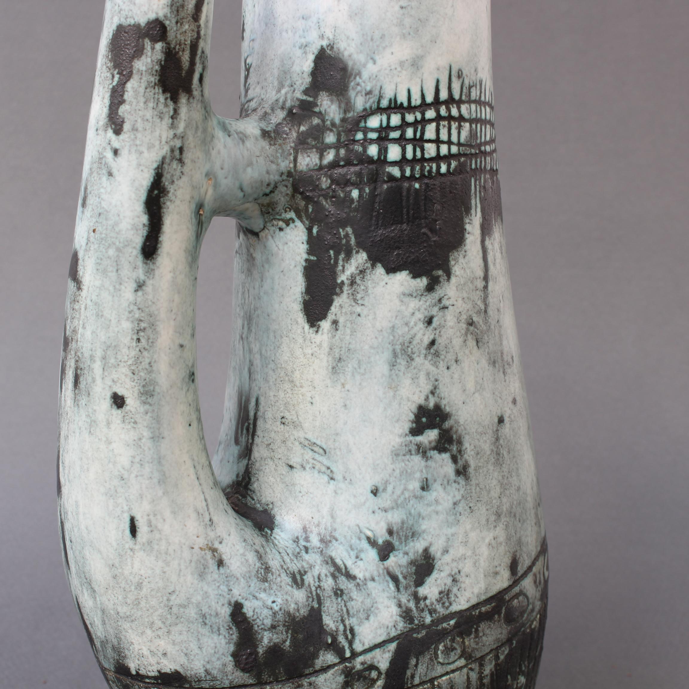 Mid-Century French Ceramic Vase by Jacques Blin 'circa 1950s' For Sale 10