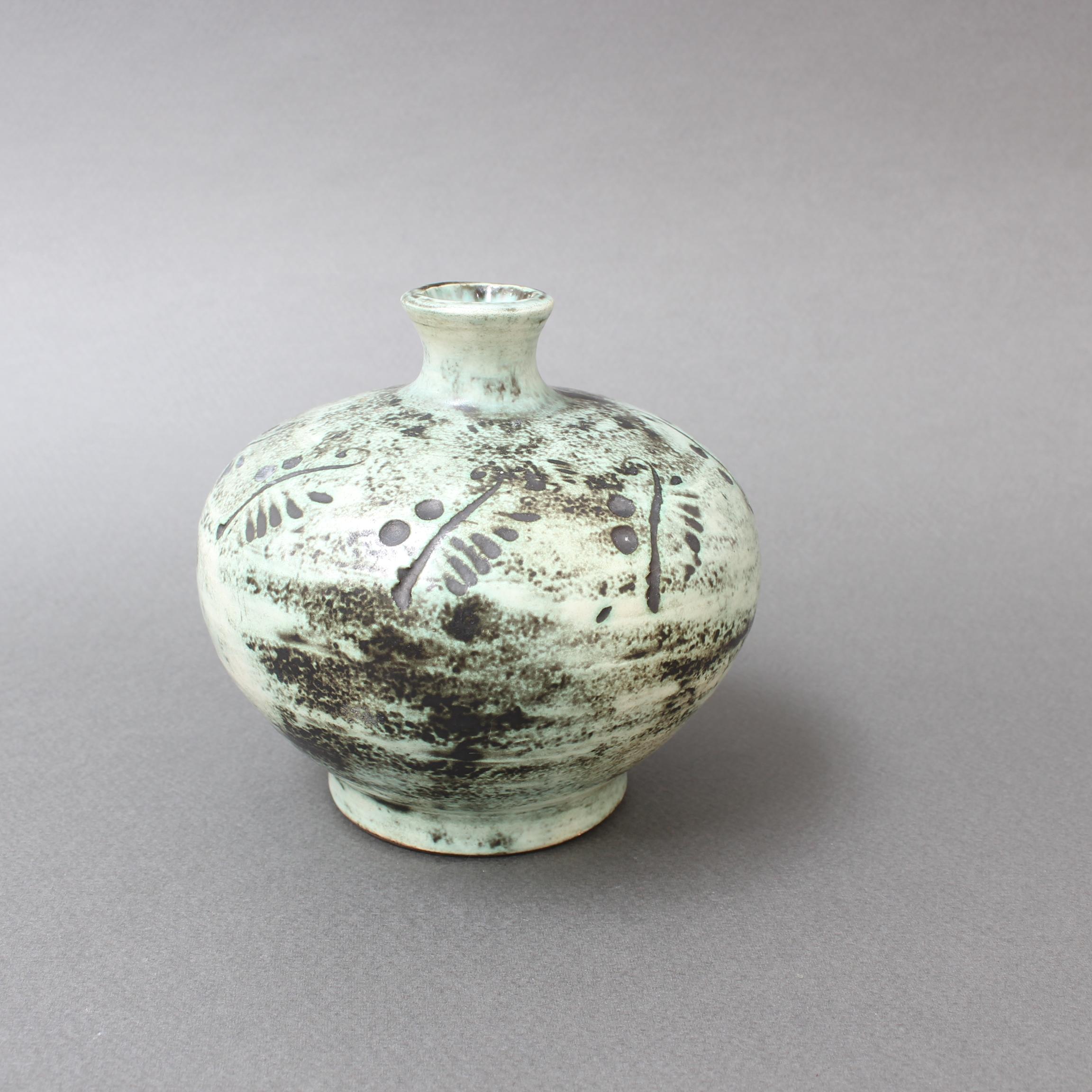 Midcentury French Ceramic Vase by Jacques Blin, 'circa 1950s' In Good Condition In London, GB