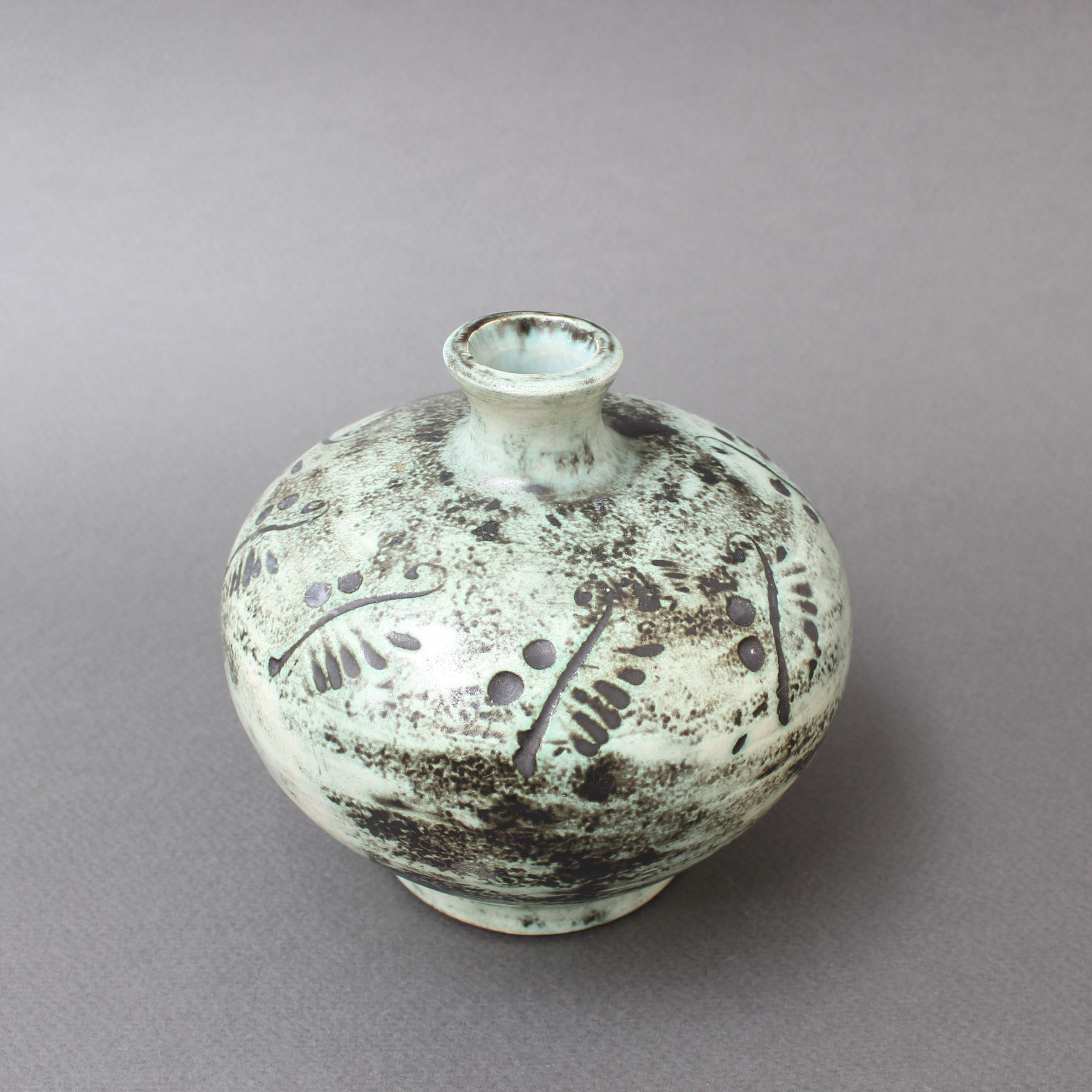 Mid-20th Century Midcentury French Ceramic Vase by Jacques Blin, 'circa 1950s'