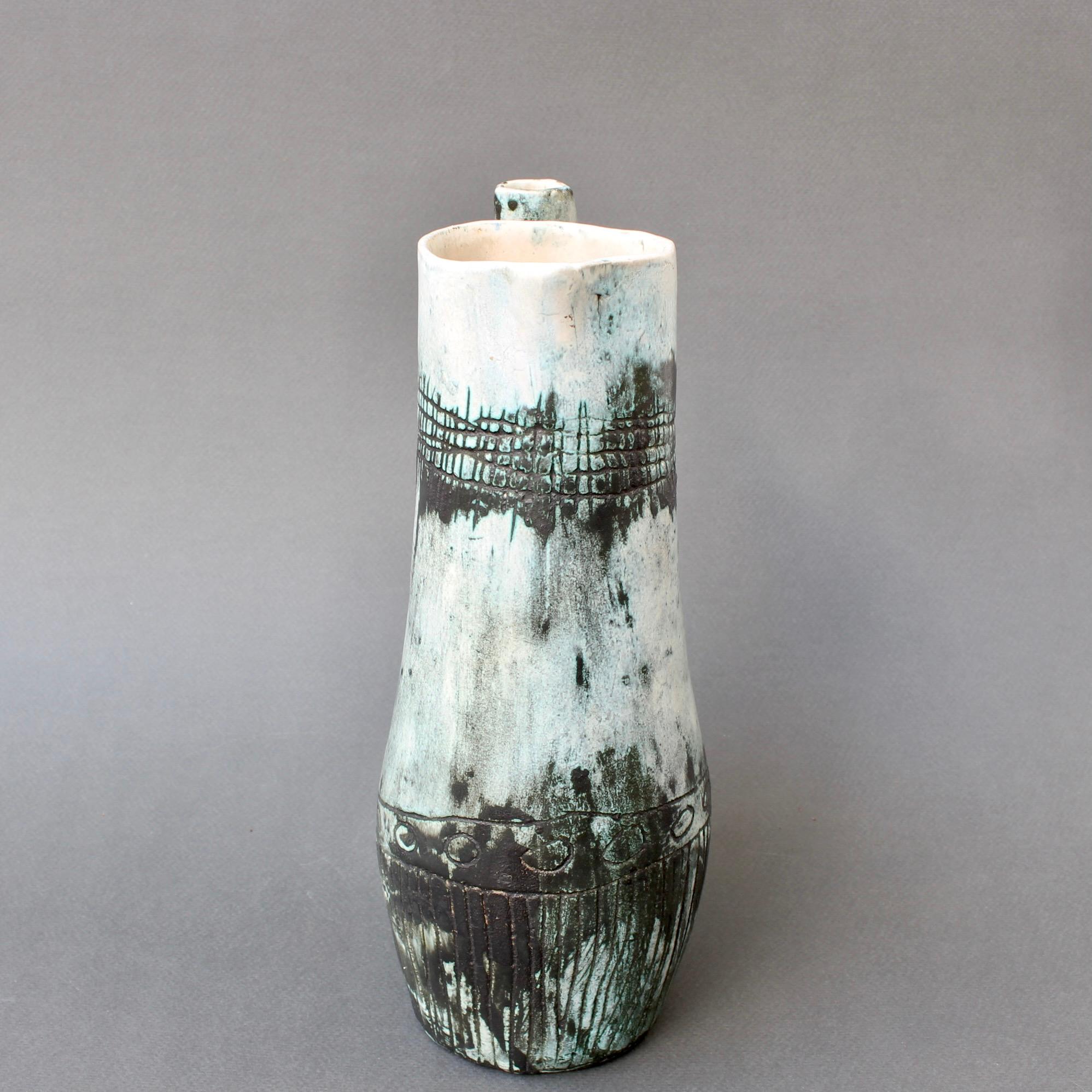 Mid-Century French Ceramic Vase by Jacques Blin 'circa 1950s' For Sale 3