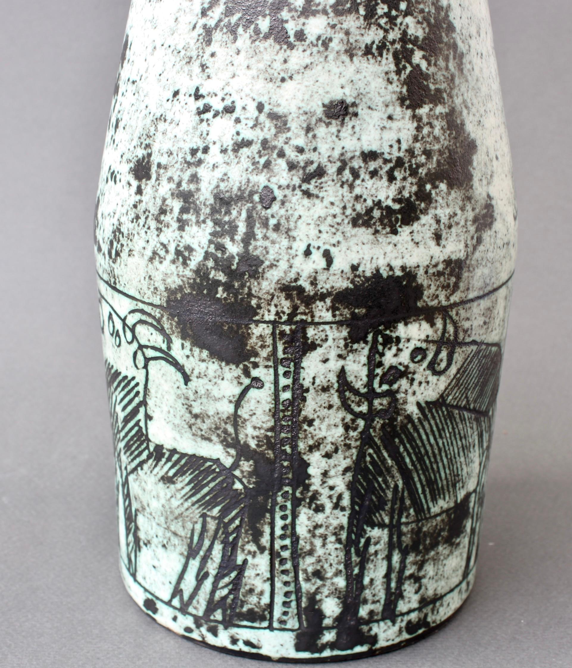 Mid-Century French Ceramic Vase by Jacques Blin 'circa 1950s' 5