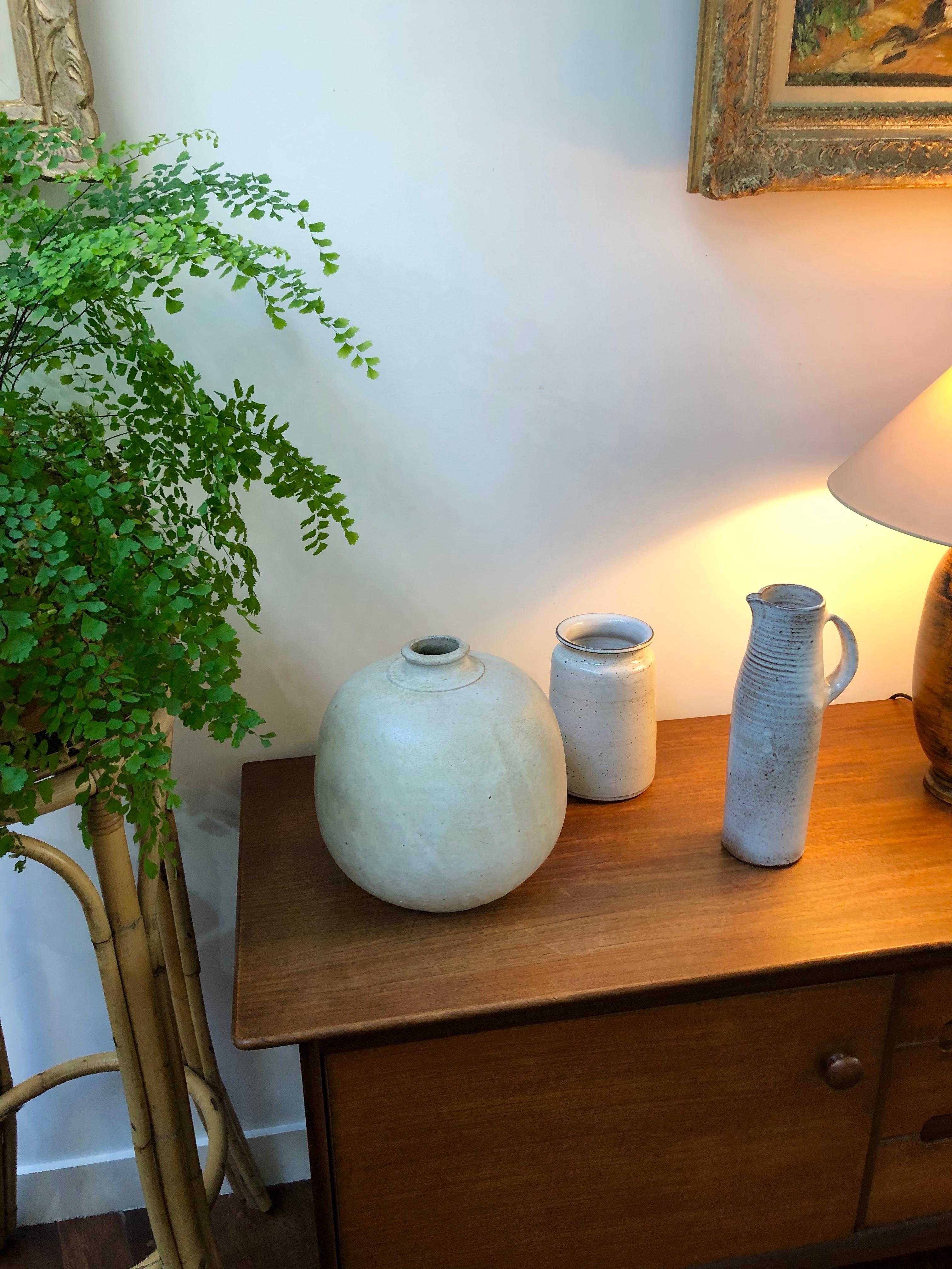 Midcentury French Ceramic Vase by Jacques Pouchain / Atelier Dieulefit 5
