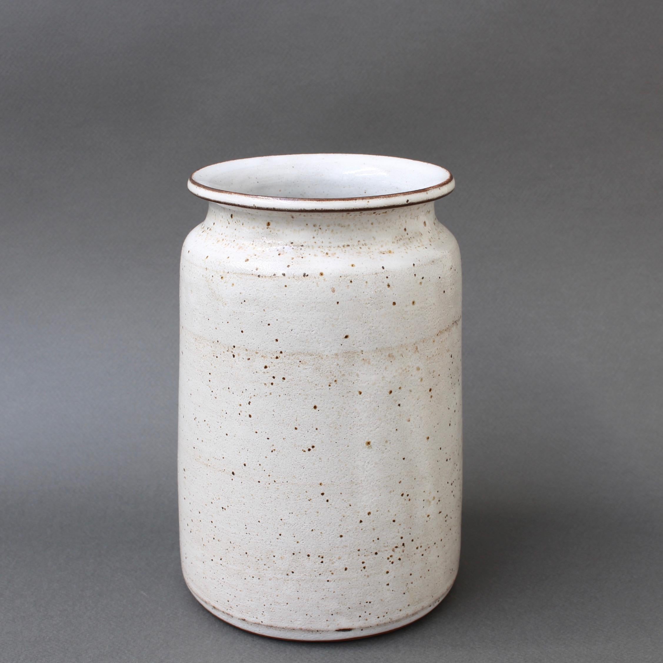 Glazed Midcentury French Ceramic Vase by Jacques Pouchain / Atelier Dieulefit