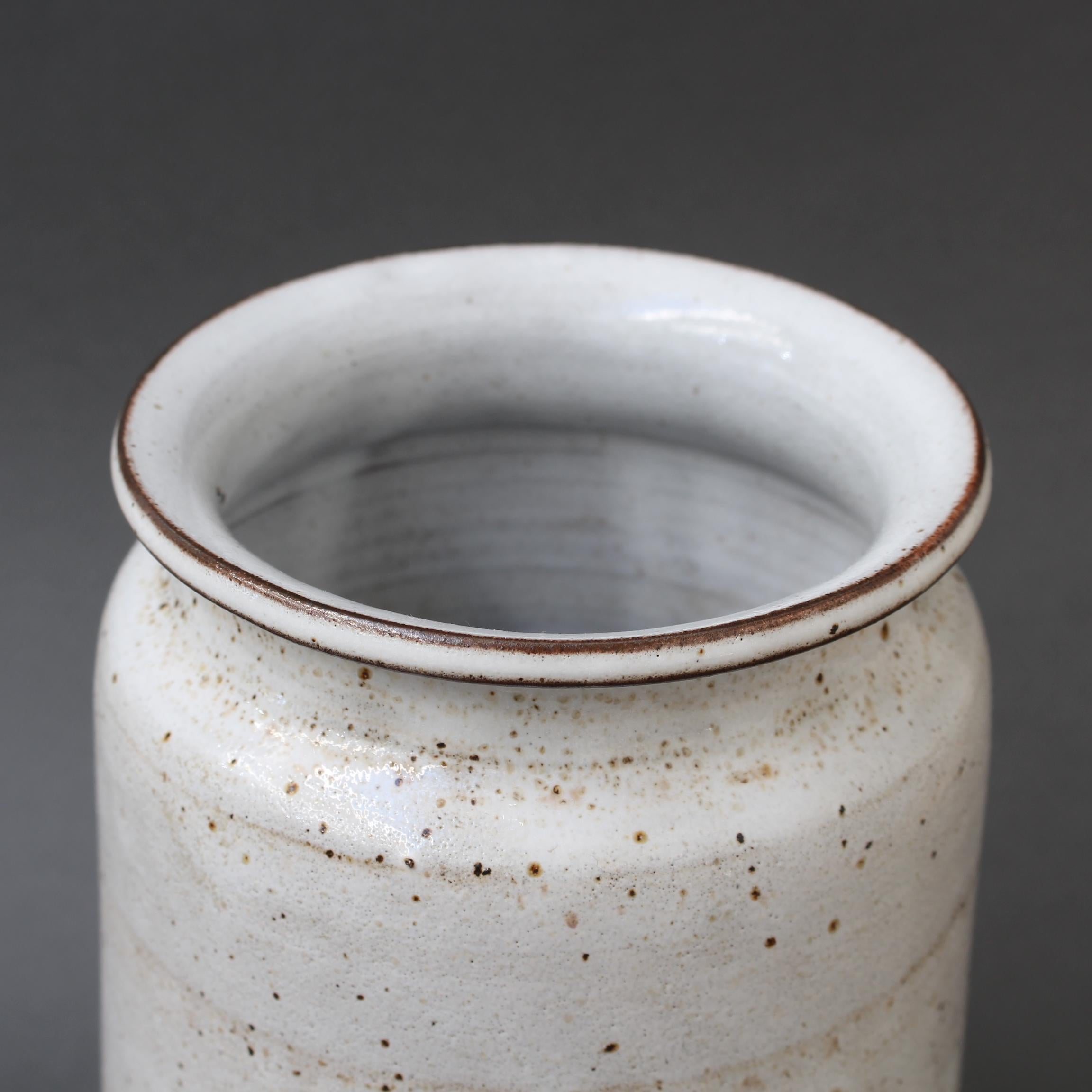 Midcentury French Ceramic Vase by Jacques Pouchain / Atelier Dieulefit In Good Condition In London, GB