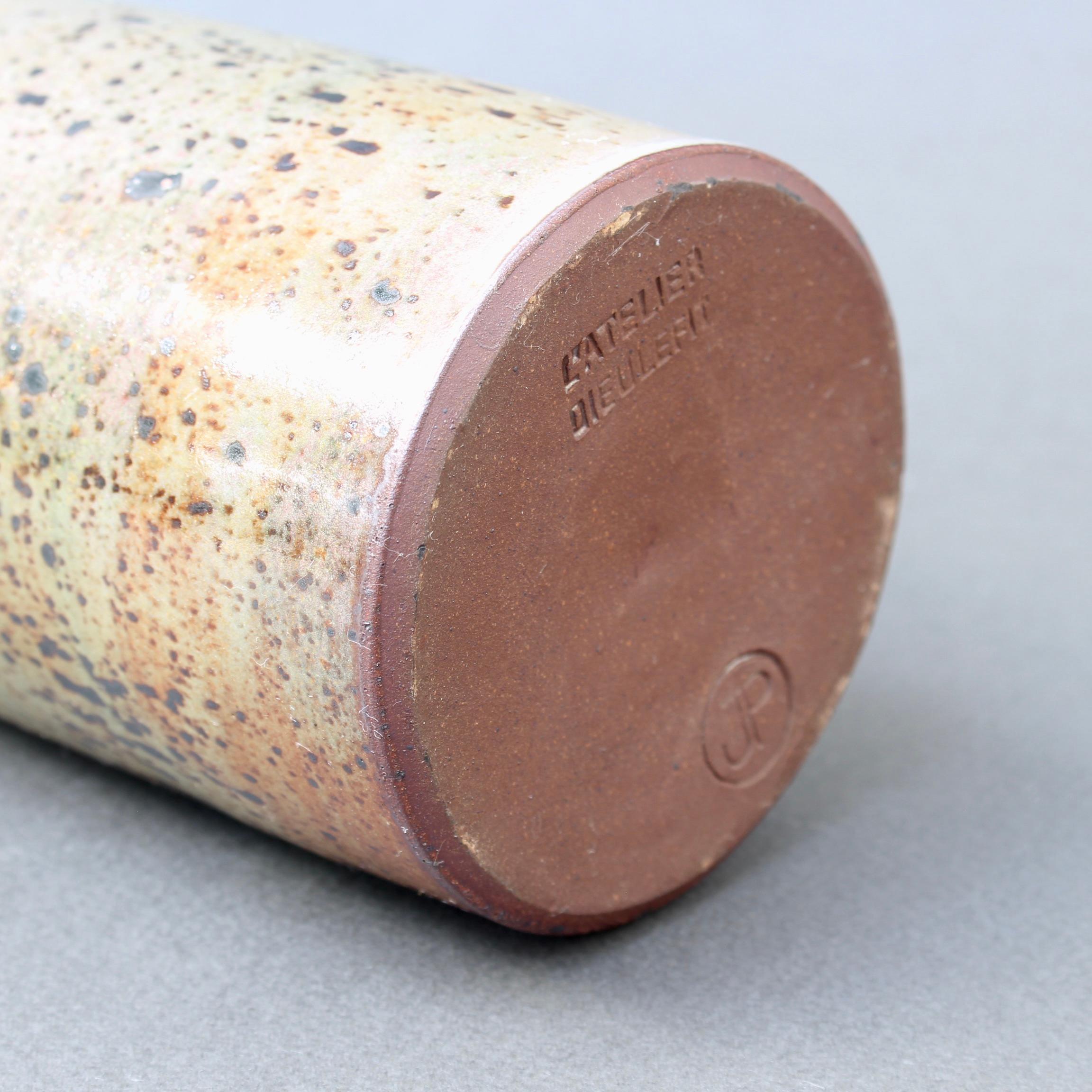 Midcentury French Ceramic Vase by Jacques Pouchain, circa 1960s 6