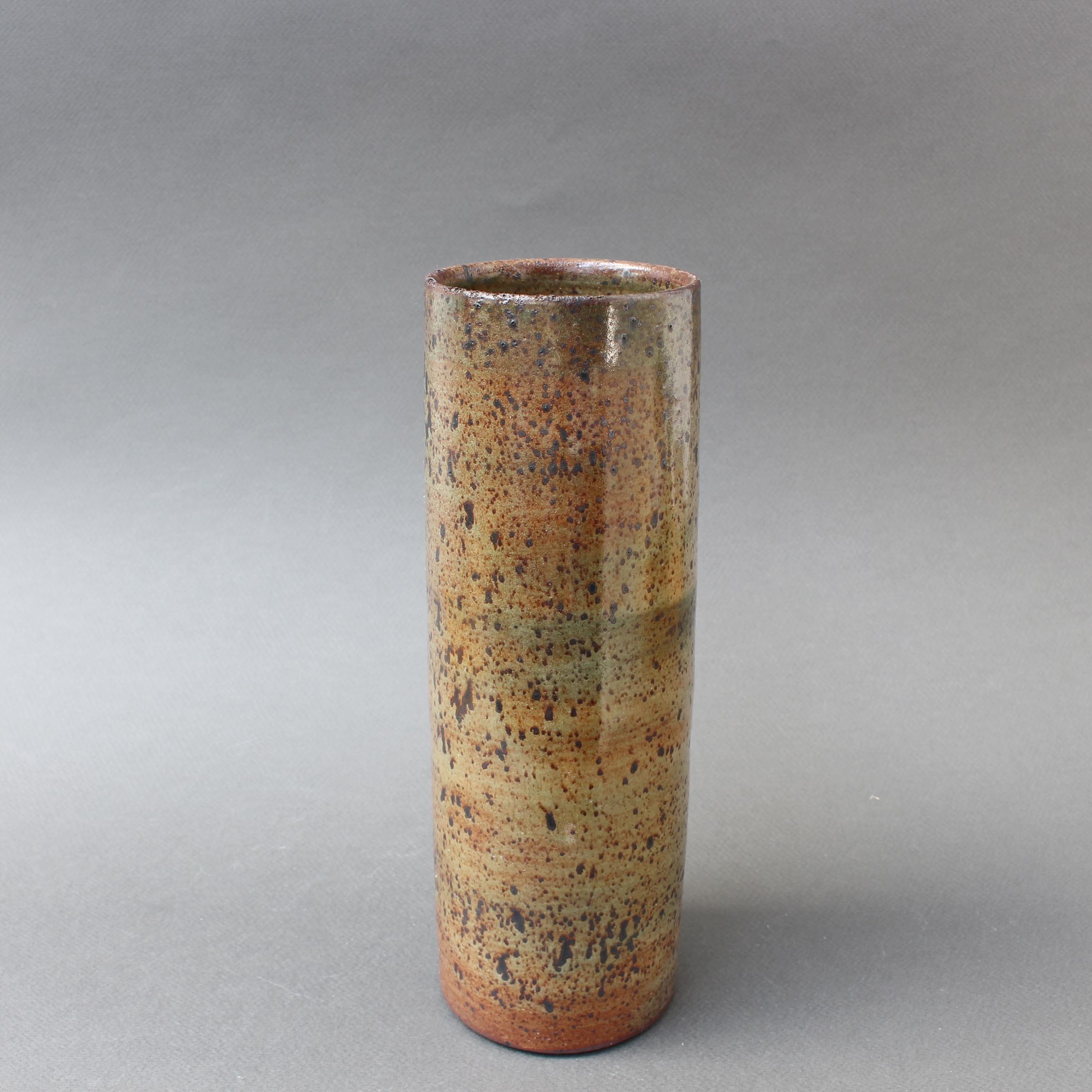 Midcentury French Ceramic Vase by Jacques Pouchain, circa 1960s In Good Condition In London, GB