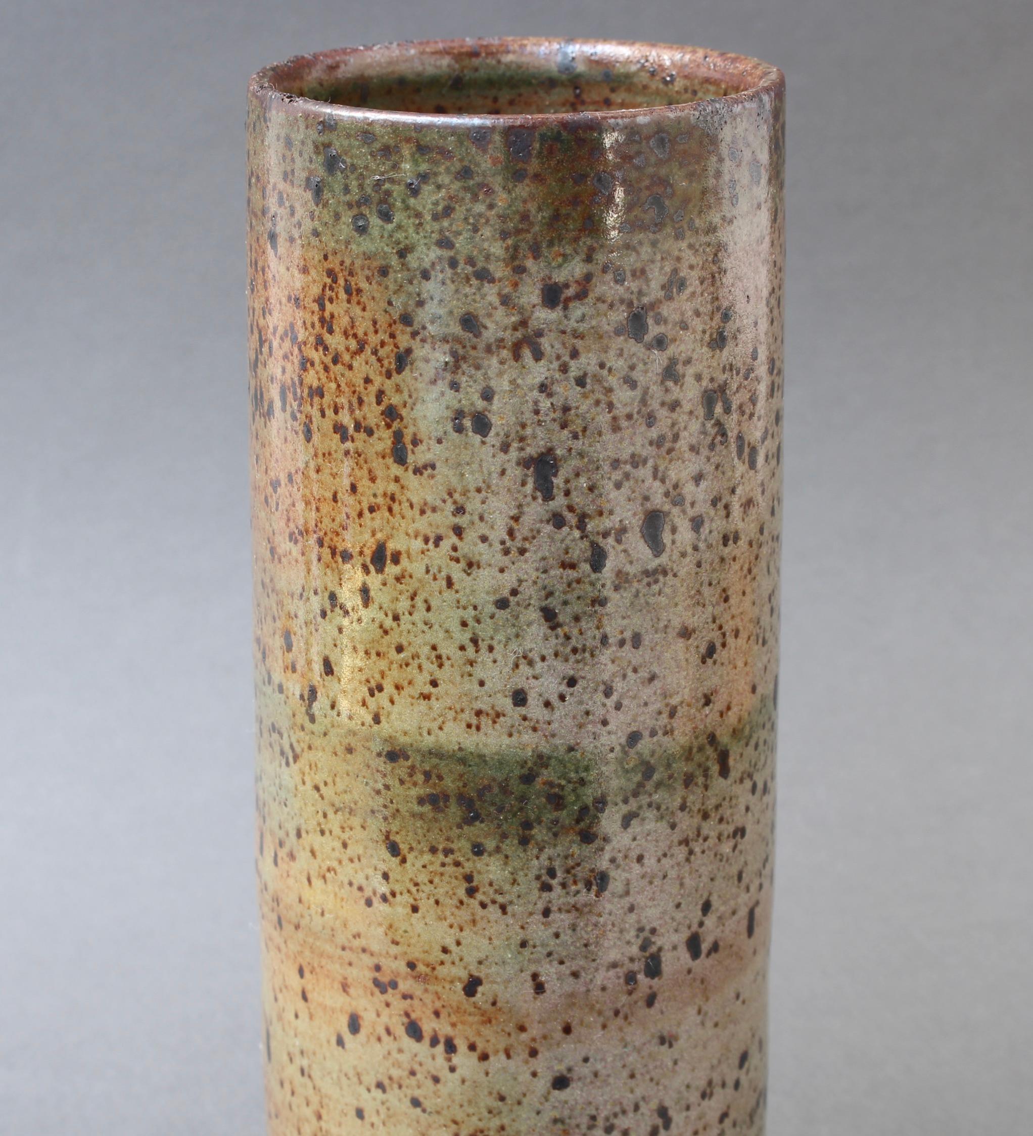 Midcentury French Ceramic Vase by Jacques Pouchain, circa 1960s 1
