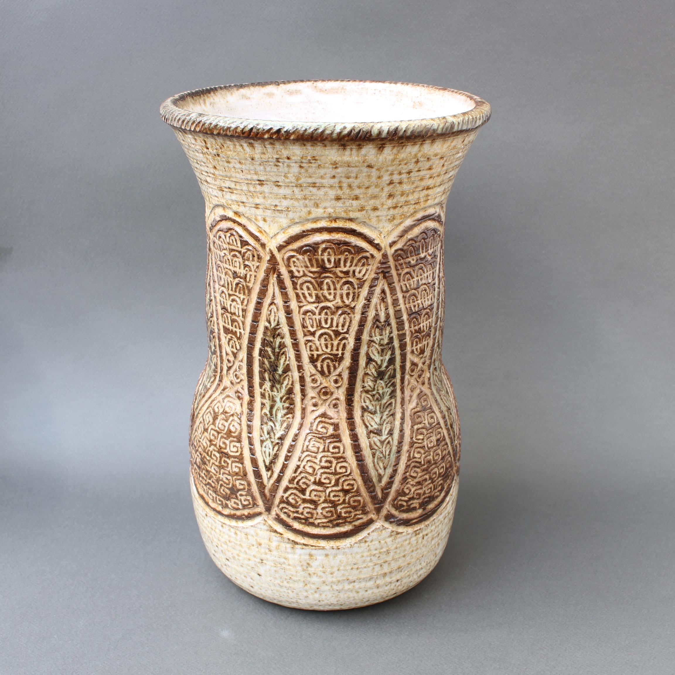 Mid-Century Modern Midcentury French Ceramic Vase by Marcel Giraud, circa 1960s