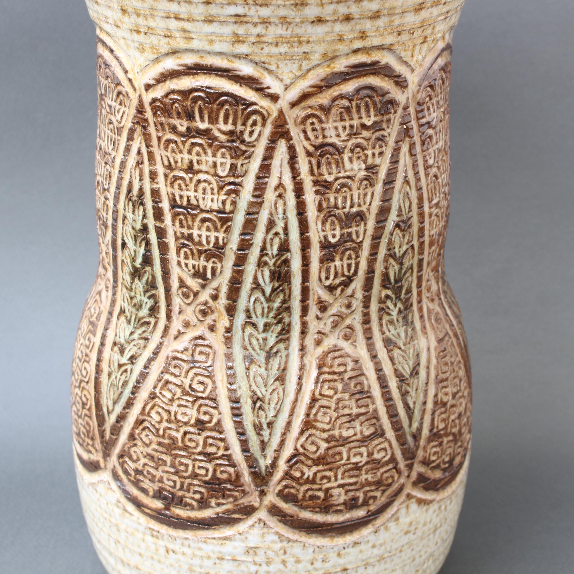 Mid-20th Century Midcentury French Ceramic Vase by Marcel Giraud, circa 1960s