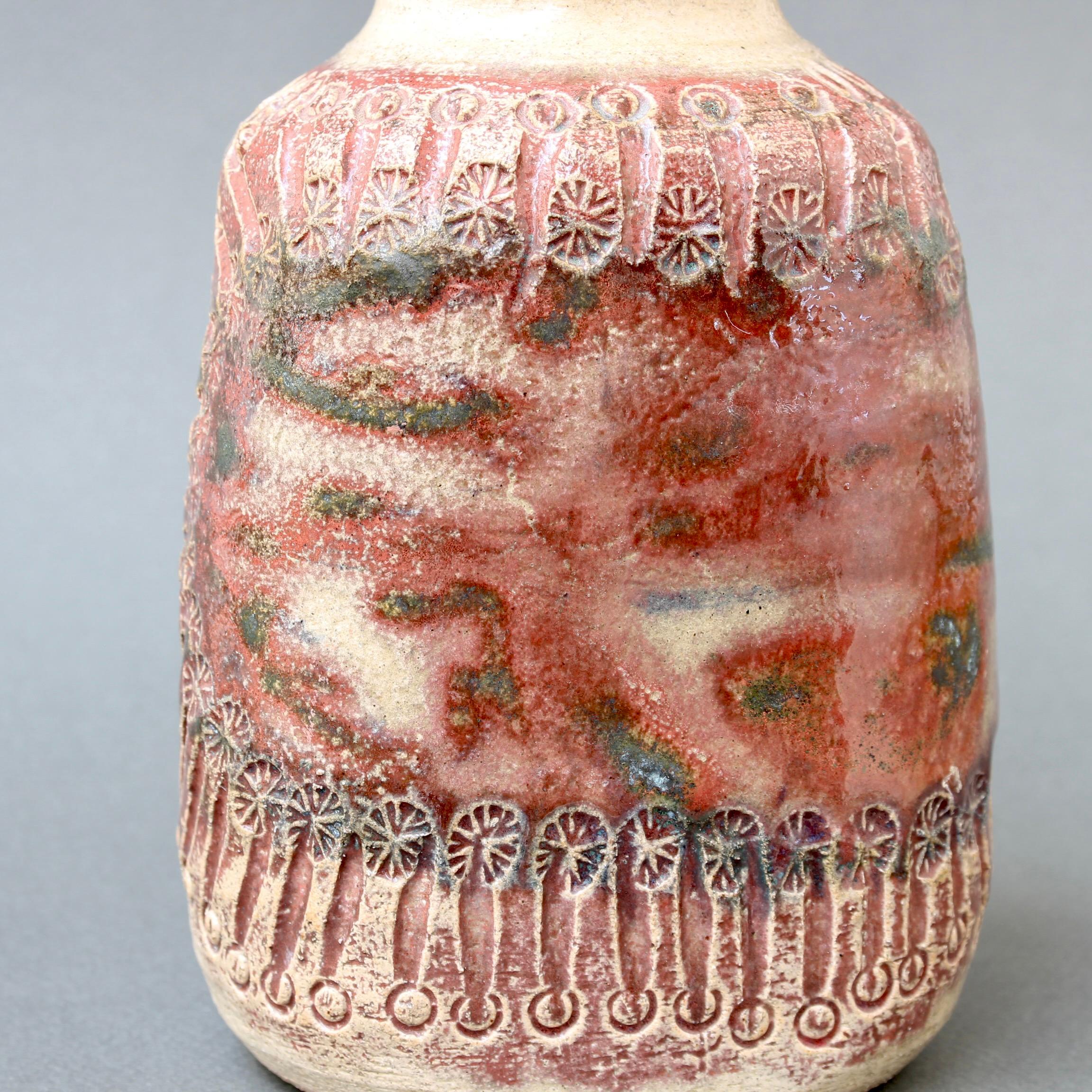 Céramique Vase en céramique française du milieu du siècle dernier de Marcel Giraud, vers 1970 en vente