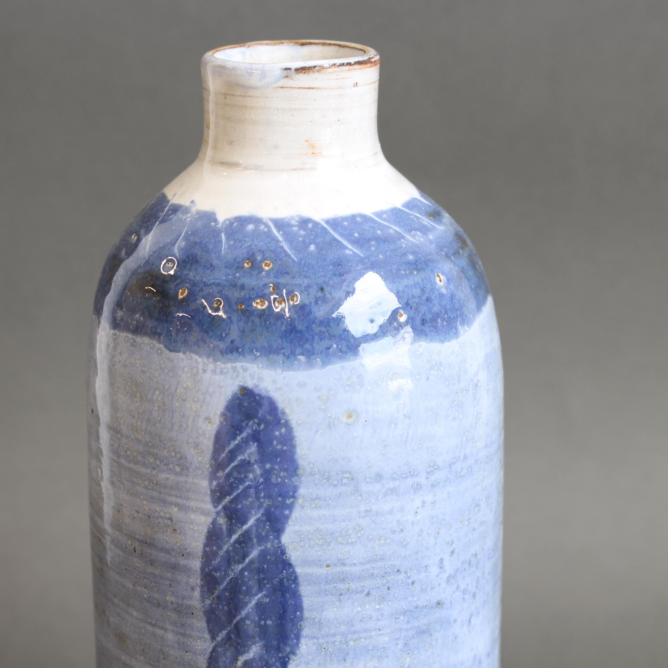Vase en céramique français du milieu du siècle par Michel Barbier (circa 1960) en vente 4