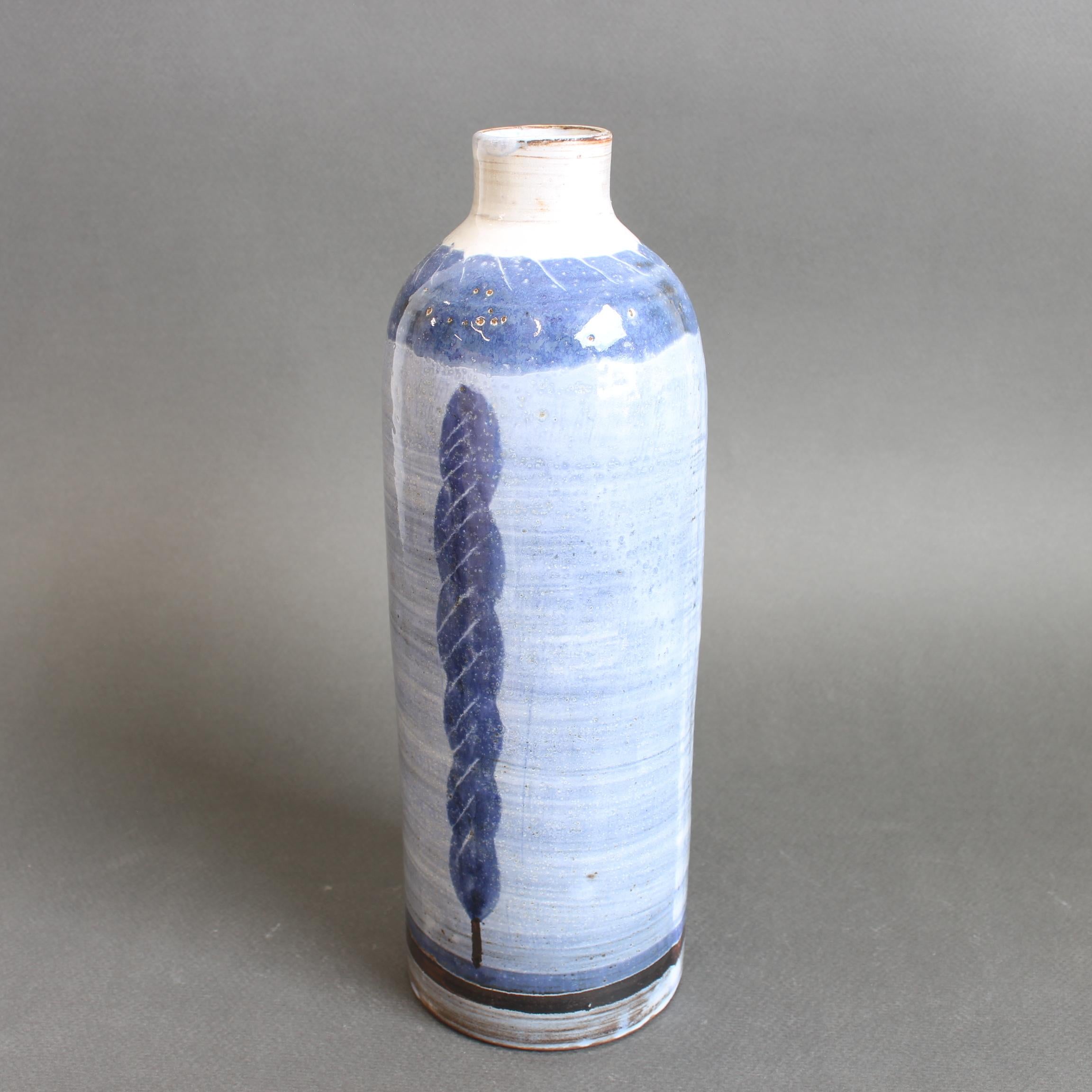 Vase en céramique français du milieu du siècle par Michel Barbier (circa 1960) Bon état - En vente à London, GB