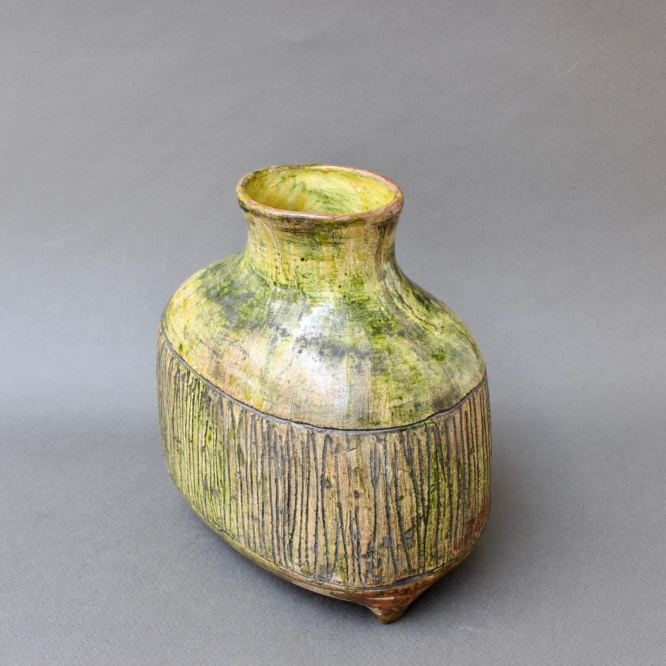 Midcentury French Ceramic Vase 'circa 1960s' 5