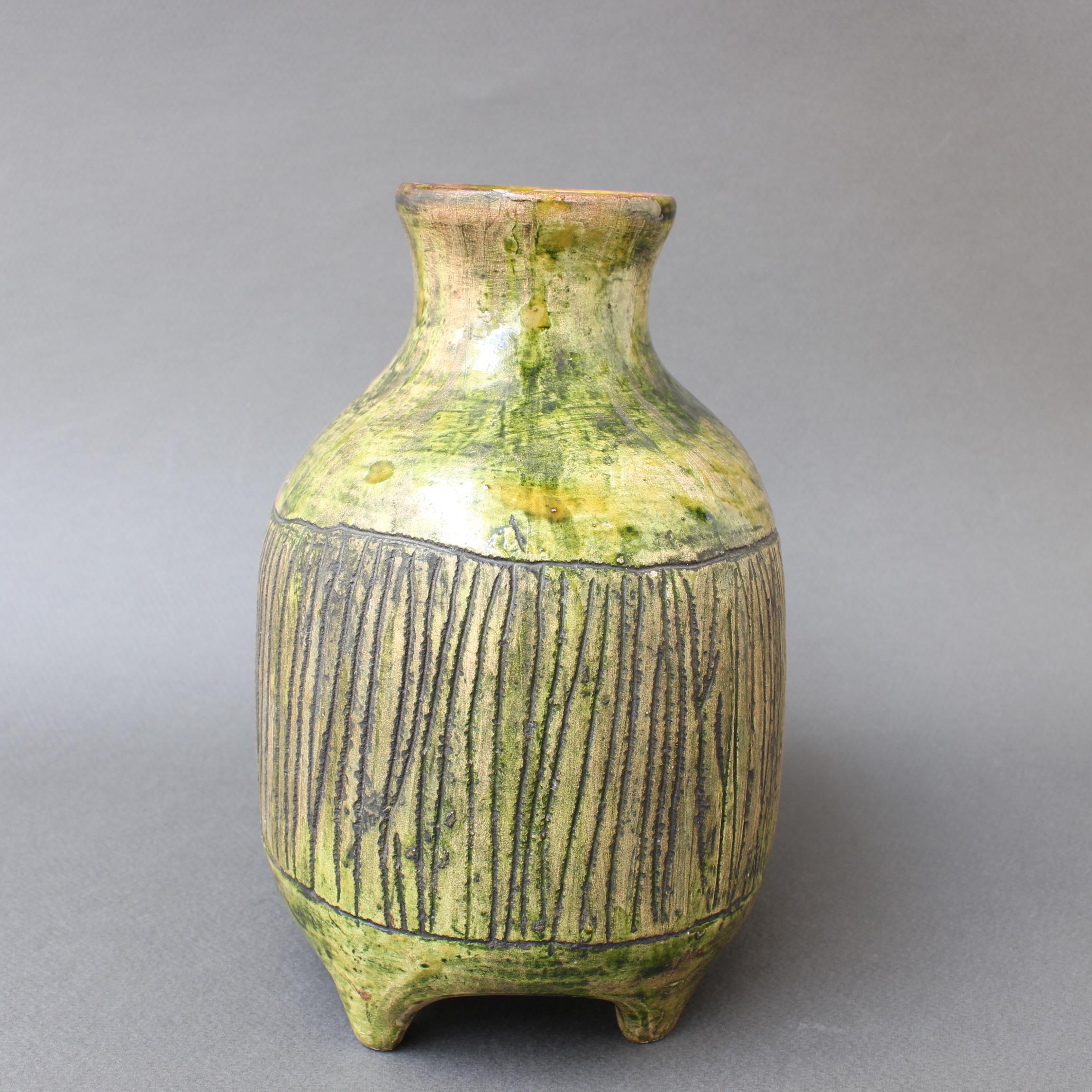 Midcentury French Ceramic Vase 'circa 1960s' 1