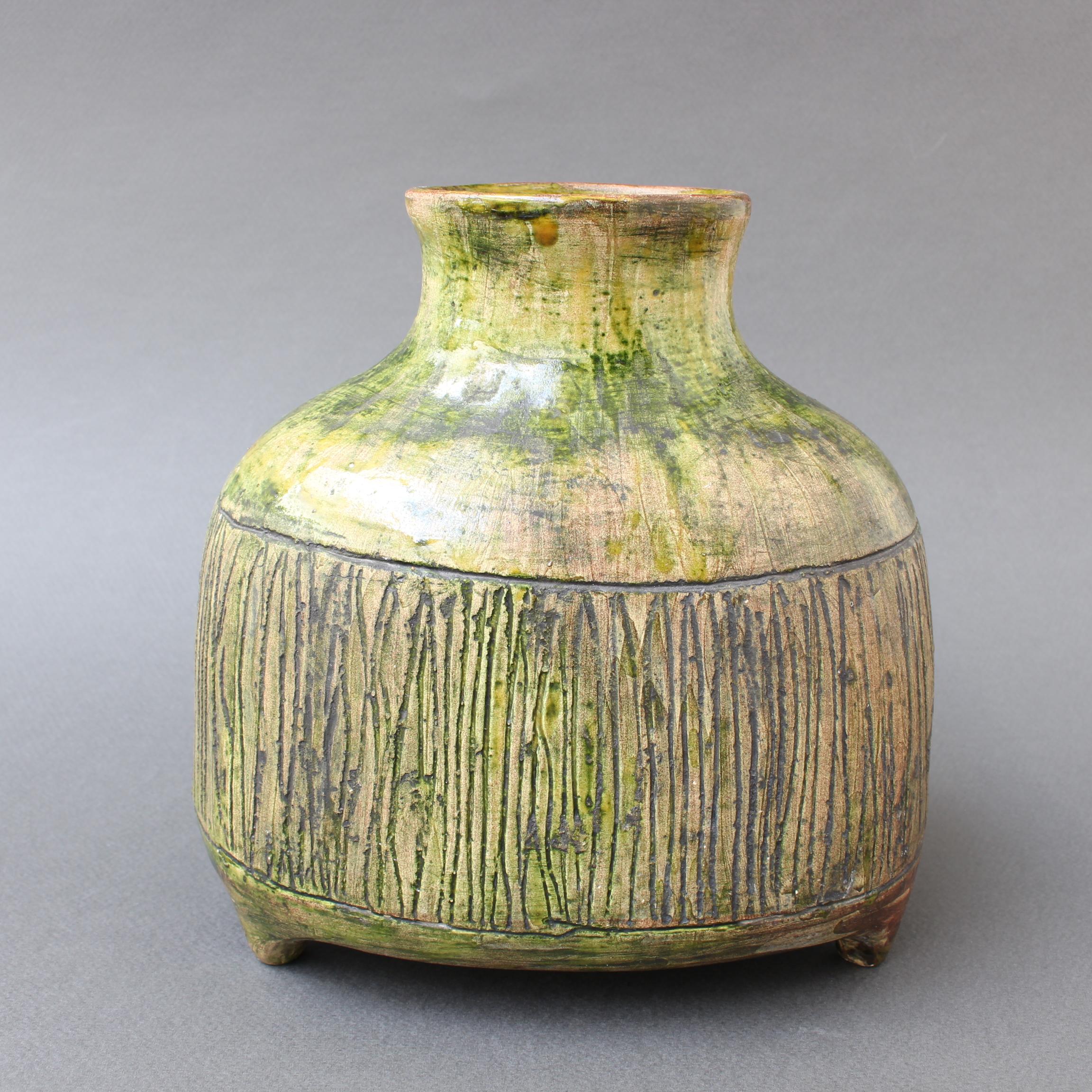 Midcentury French Ceramic Vase 'circa 1960s' 3