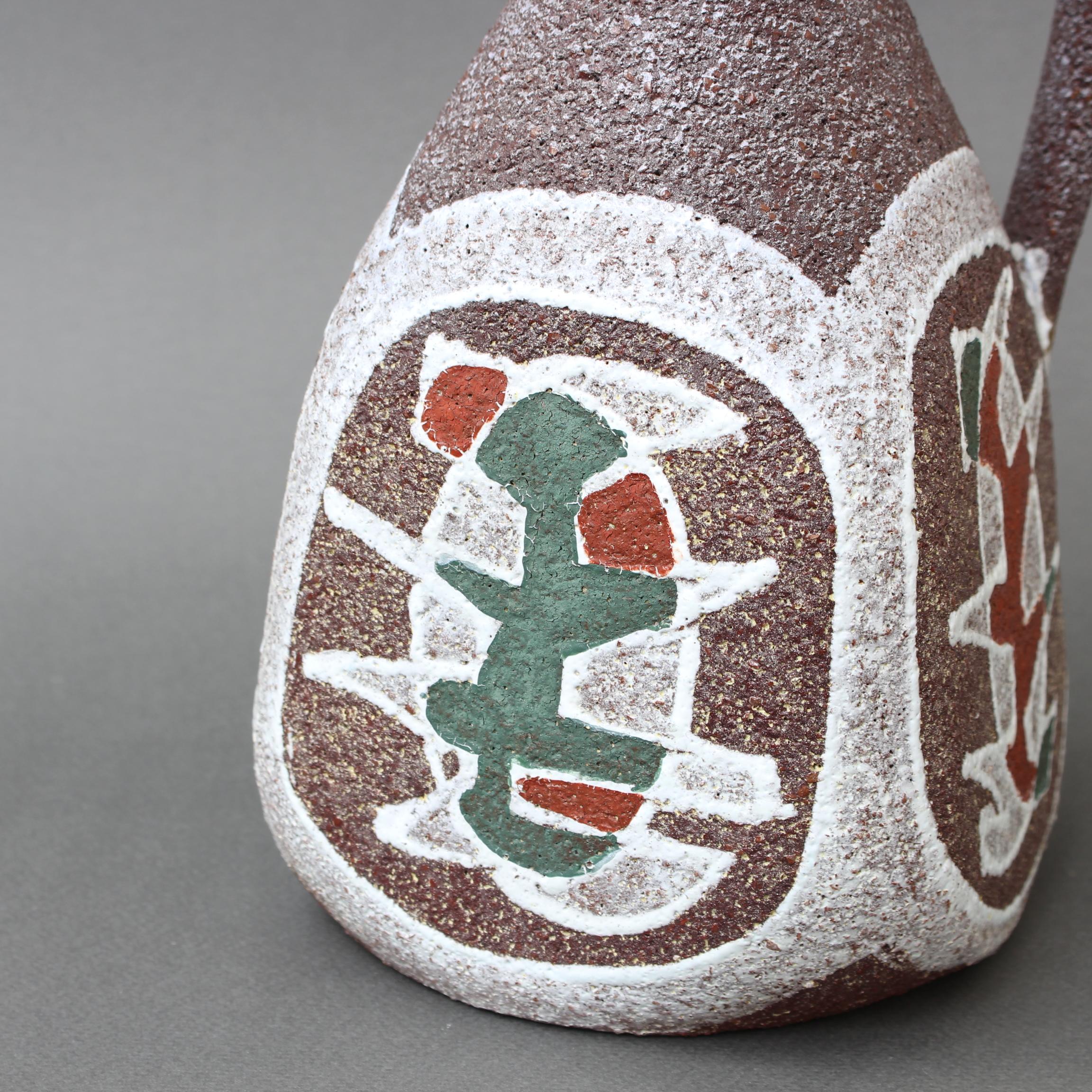 Vaso / Brocca in ceramica francese di metà secolo di Accolay 'circa 1960' in vendita 7