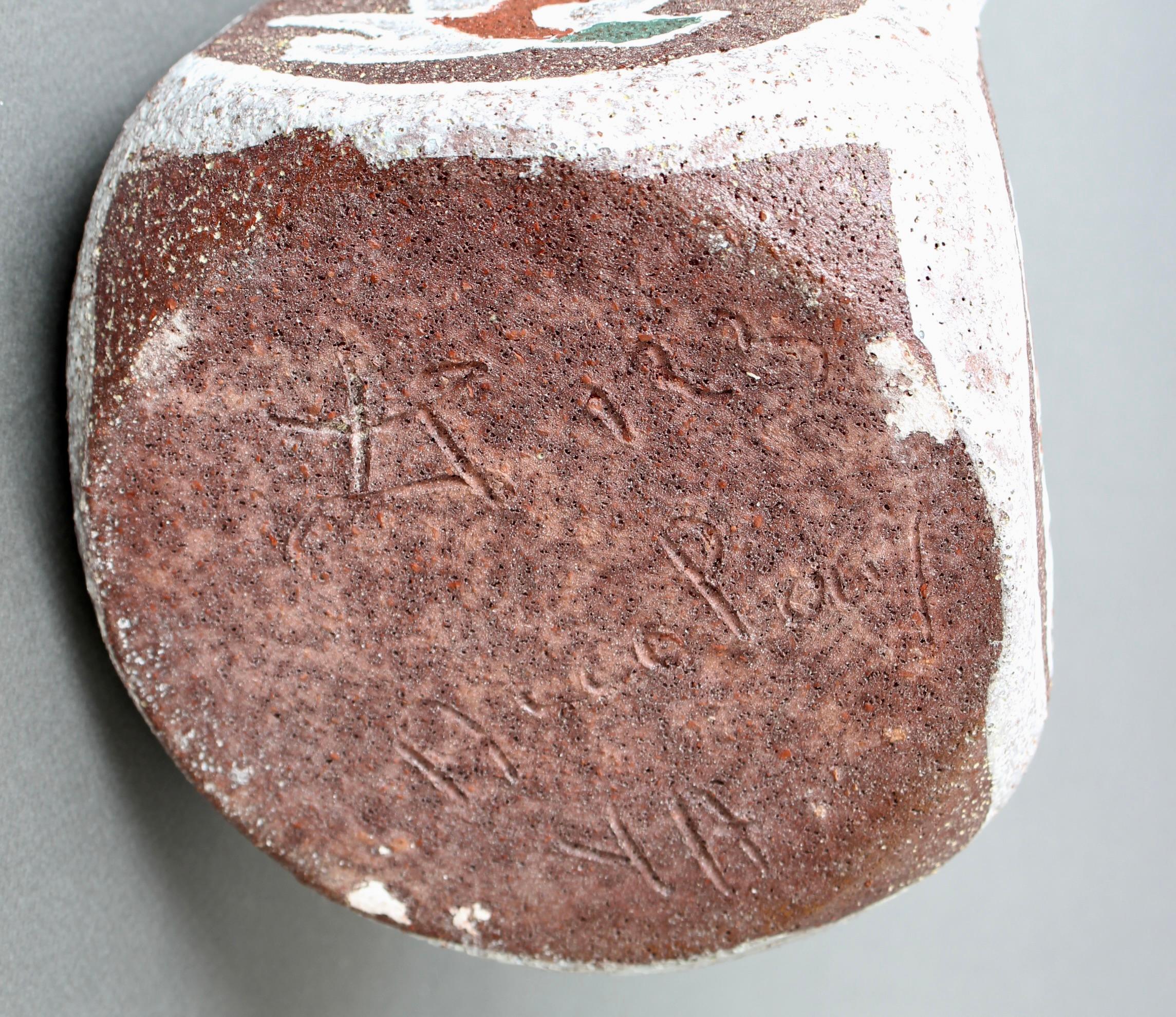 Vaso / Brocca in ceramica francese di metà secolo di Accolay 'circa 1960' in vendita 8