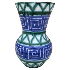 Mid-Century French Ceramic Vase Robert Picault Vallauris