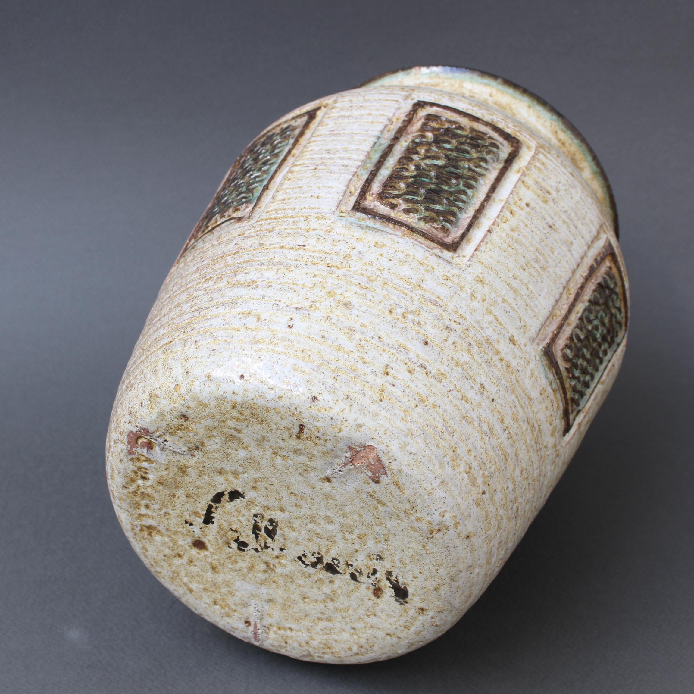Midcentury French Ceramic Vase, Vallauris, circa 1960s 6