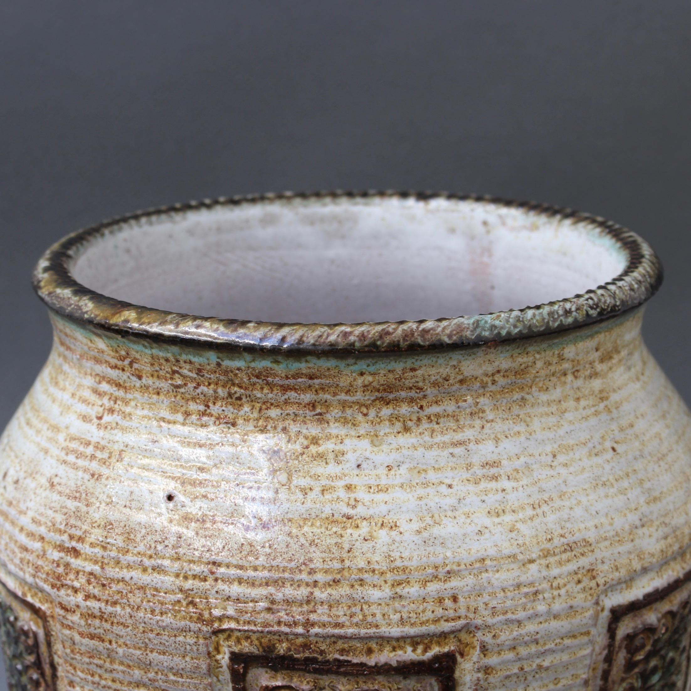 Mid-20th Century Midcentury French Ceramic Vase, Vallauris, circa 1960s
