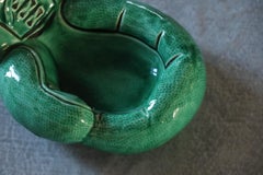 Mid-Century French Ceramic Vide Poche by Terre de Feu Porcelaine de Paris