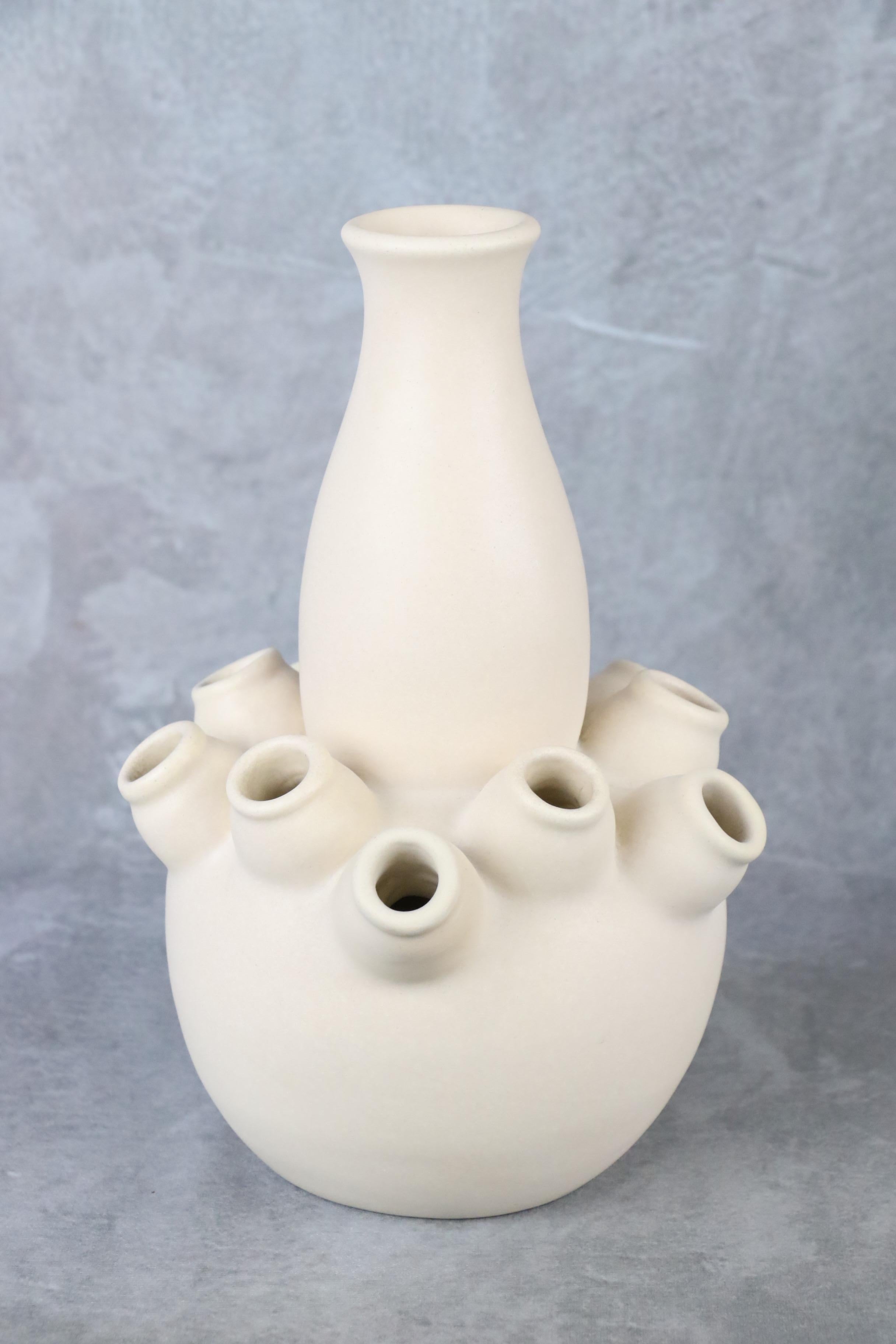 Mid-Century Modern Mid-Century French Ceramic zoomorphic vase by Louis Giraud, Vallauris, 1950s For Sale