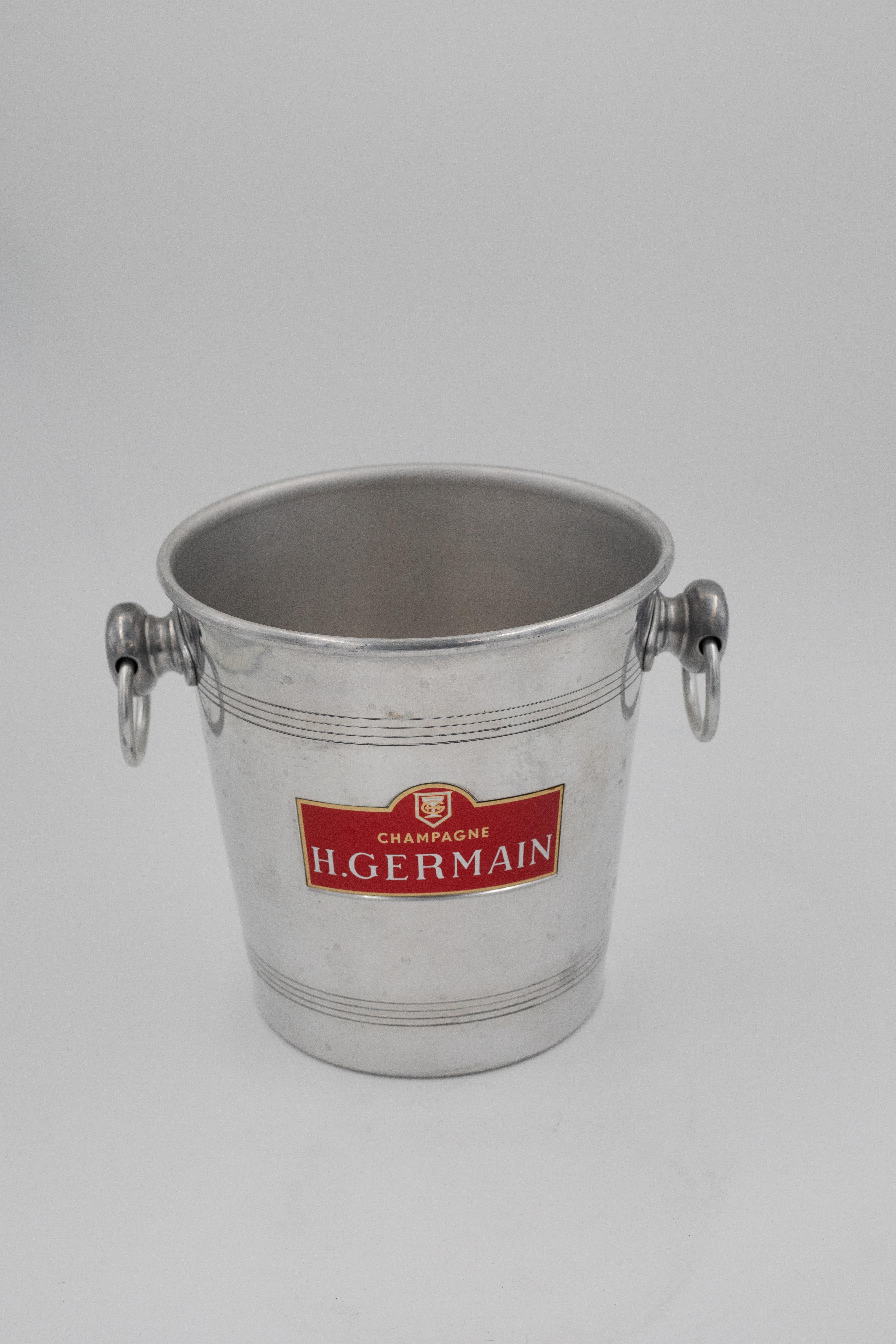 Französischer Champagnerkübel aus der Jahrhundertmitte - H. Germain im Angebot 2