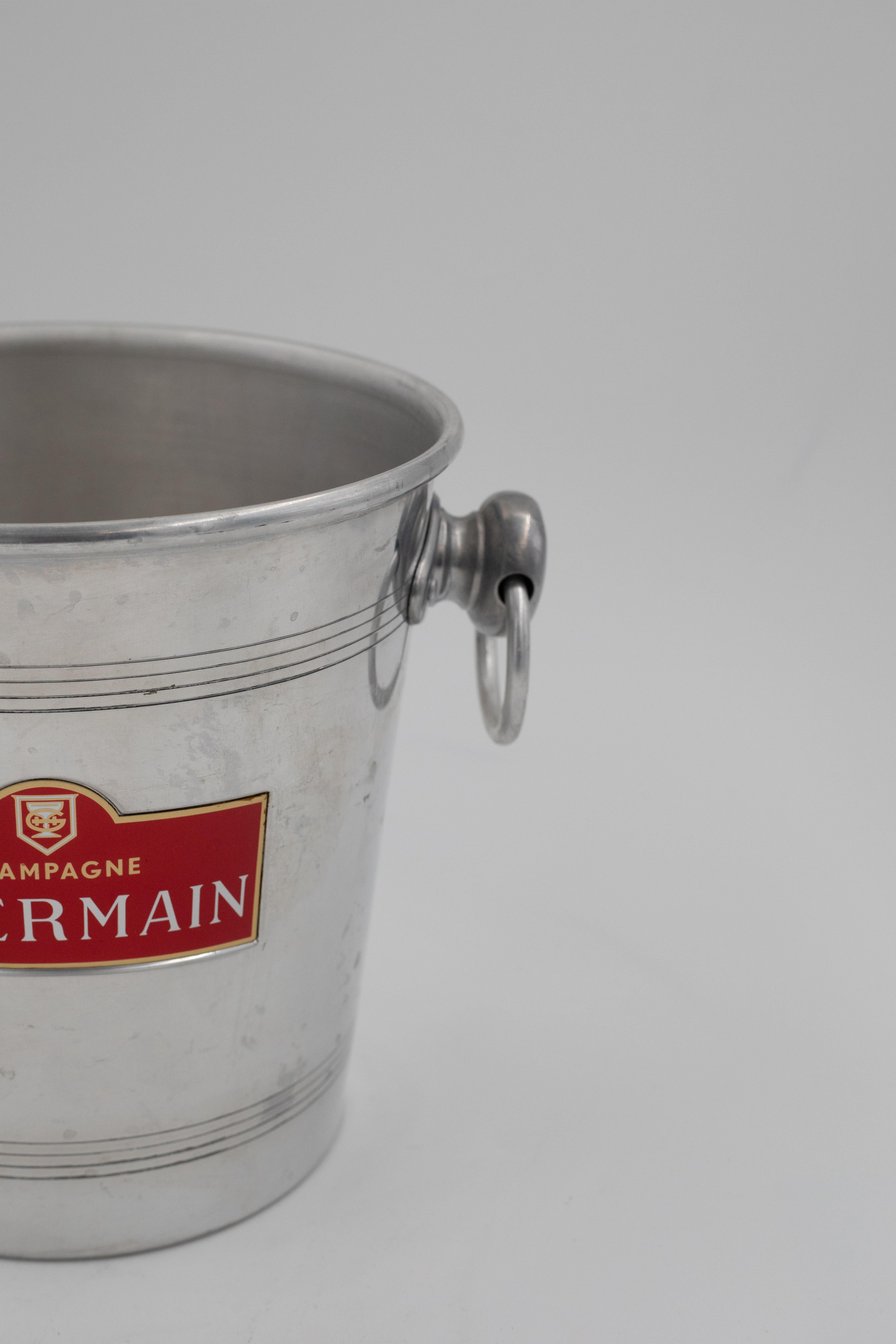 Französischer Champagnerkübel aus der Jahrhundertmitte - H. Germain im Angebot 3