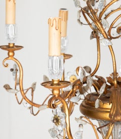 Lampadario francese della metà del secolo attribuito a Maison Jansen