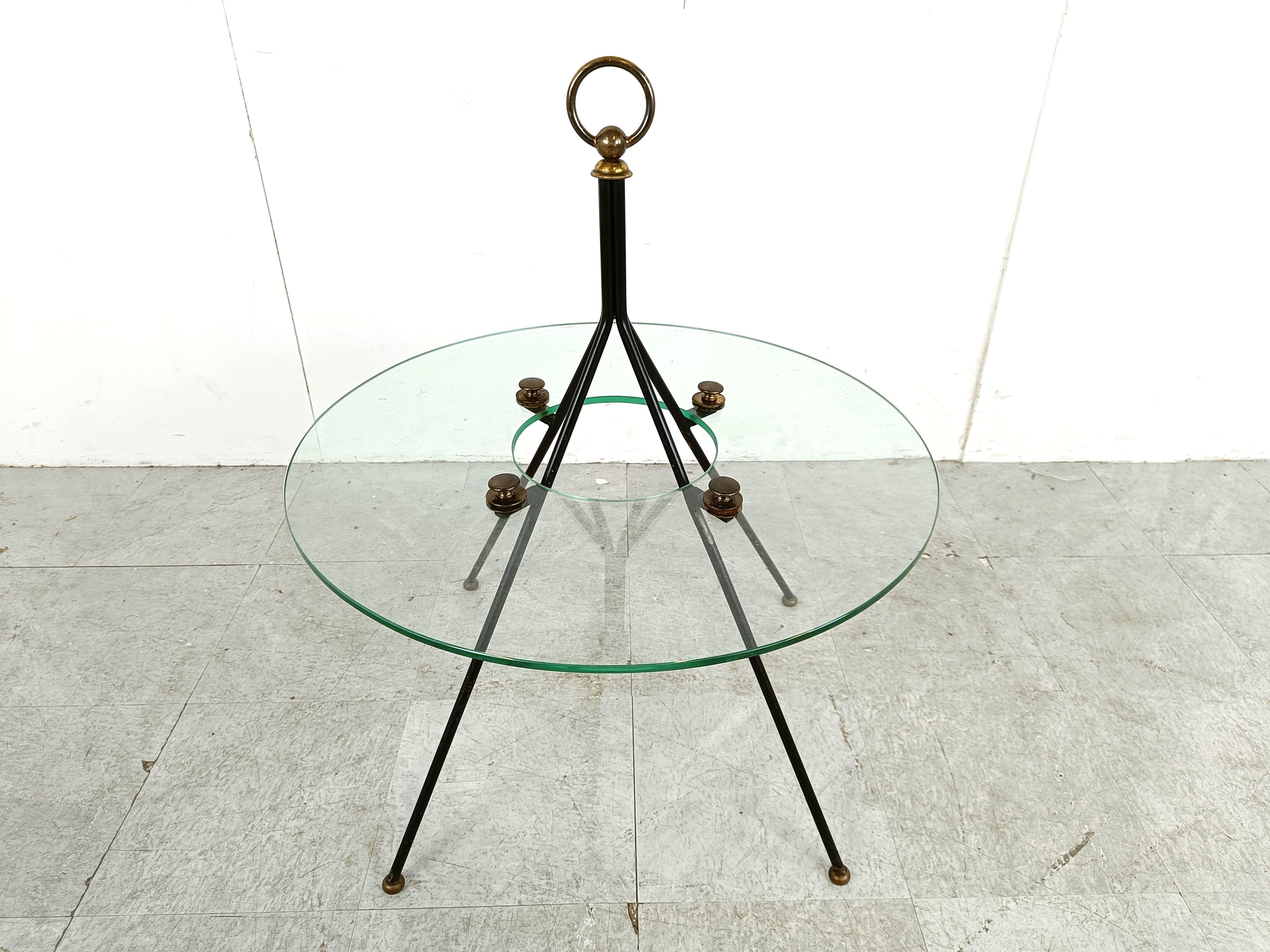Mid-Century French Coffee Table by Claude Delor, 1950s For Sale 4