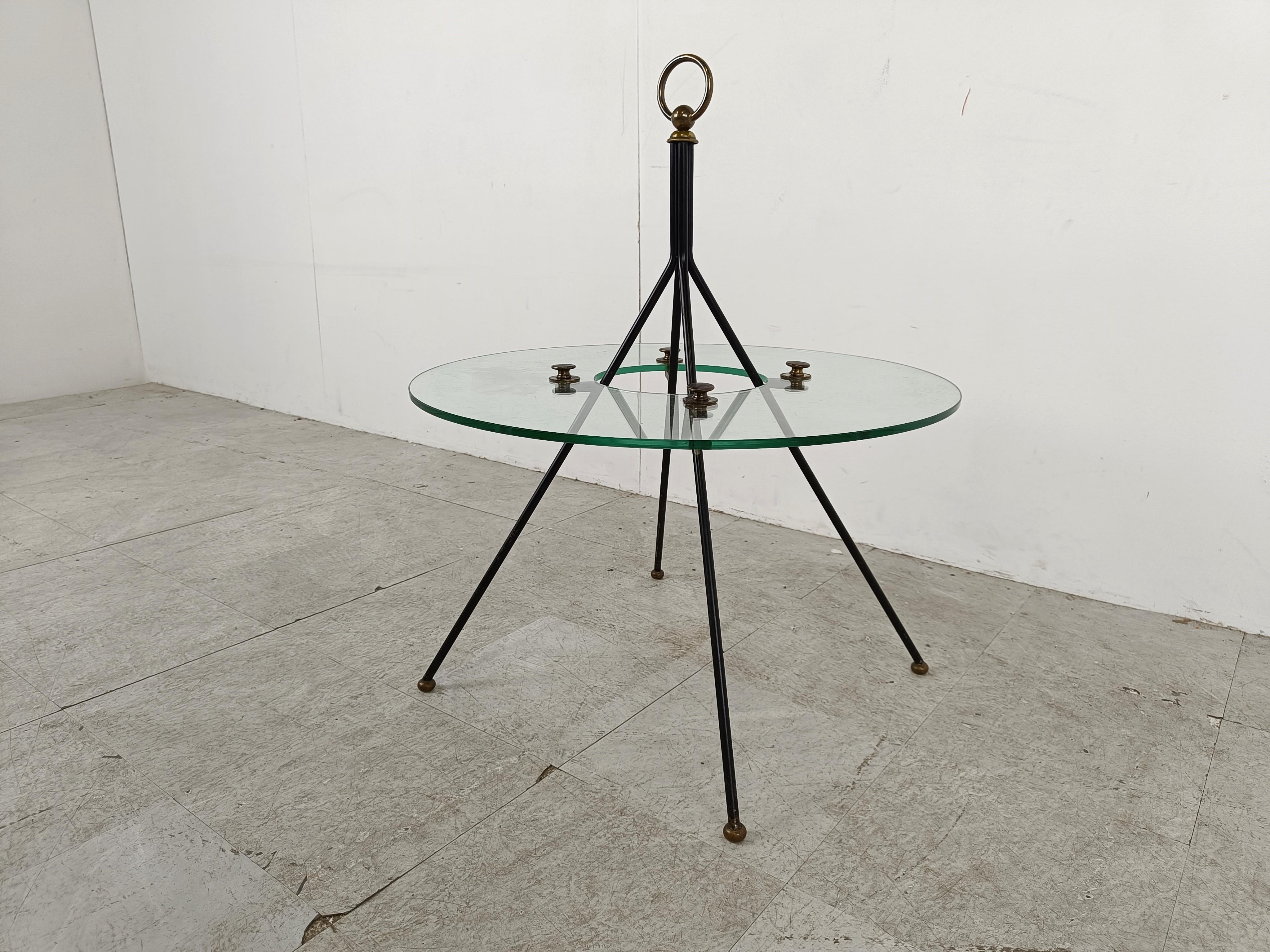 Mid-Century French Coffee Table by Claude Delor, 1950s For Sale 1