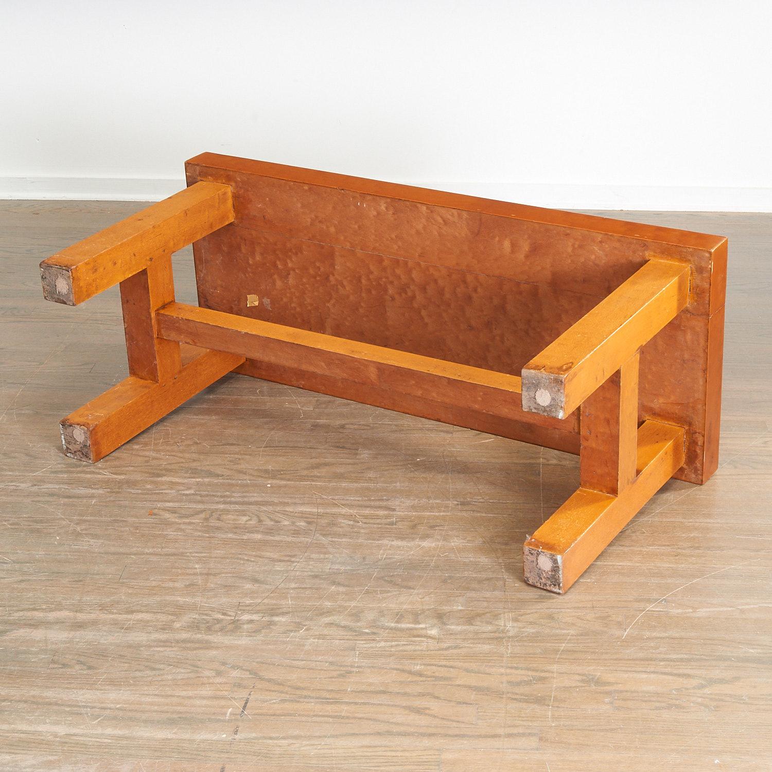 20th Century Mid-Century French Coffee Table, Ex. Garrick Stephenson For Sale