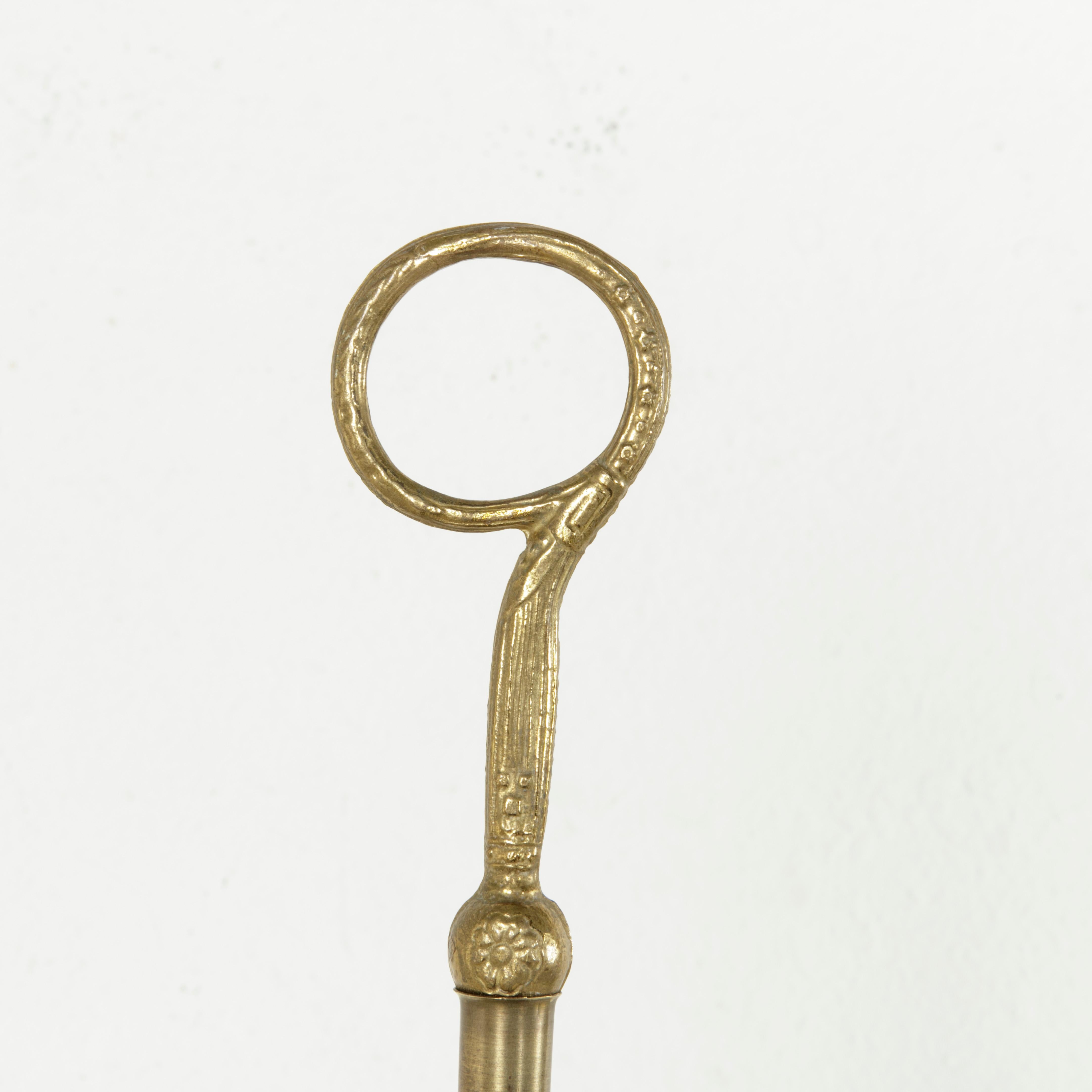 Midcentury French Copper and Brass Umbrella Holder, Umbrella Stand, Stick Stand 3
