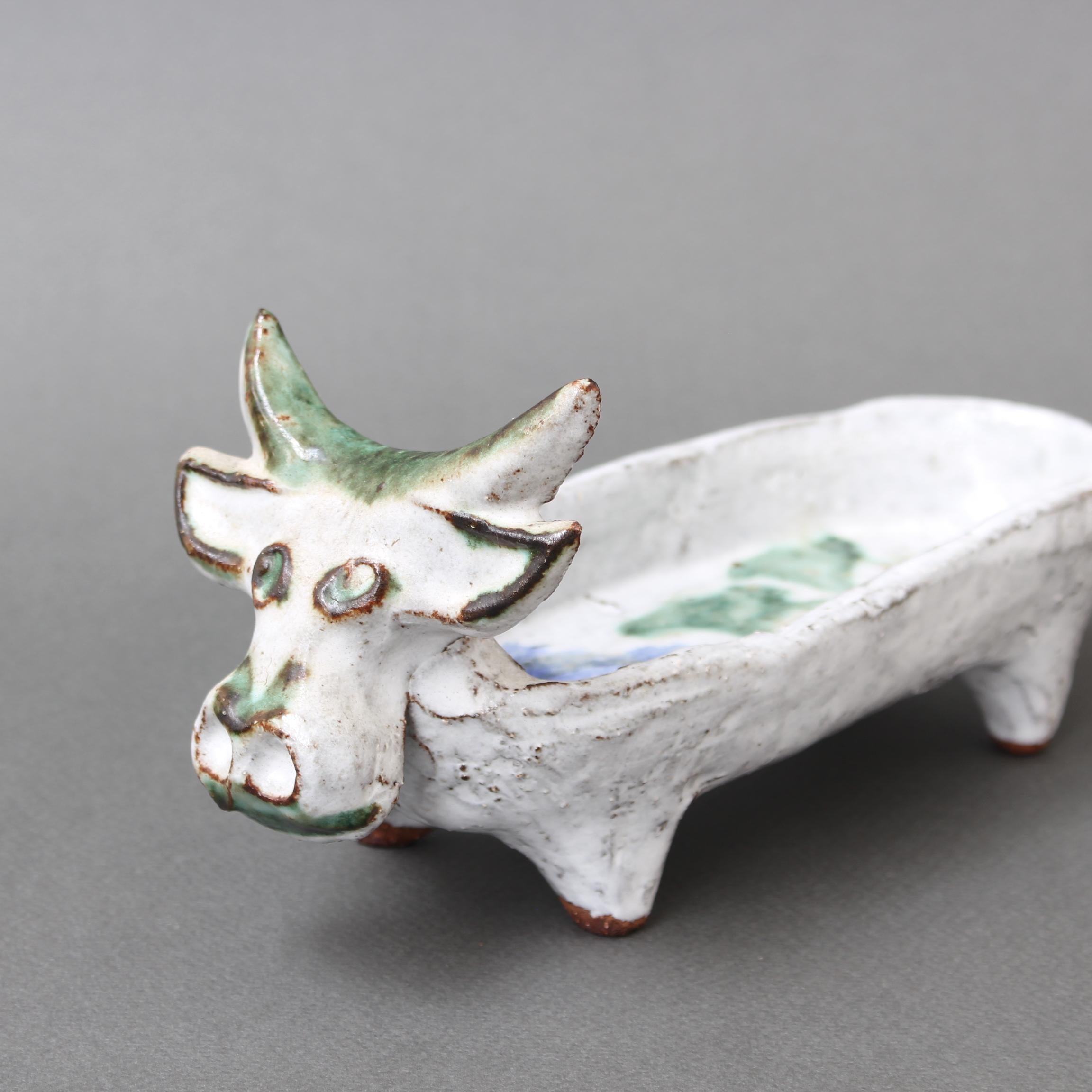 Bide-Poche di mucca francese di metà secolo di Albert Thiry (circa 1960) in vendita 3