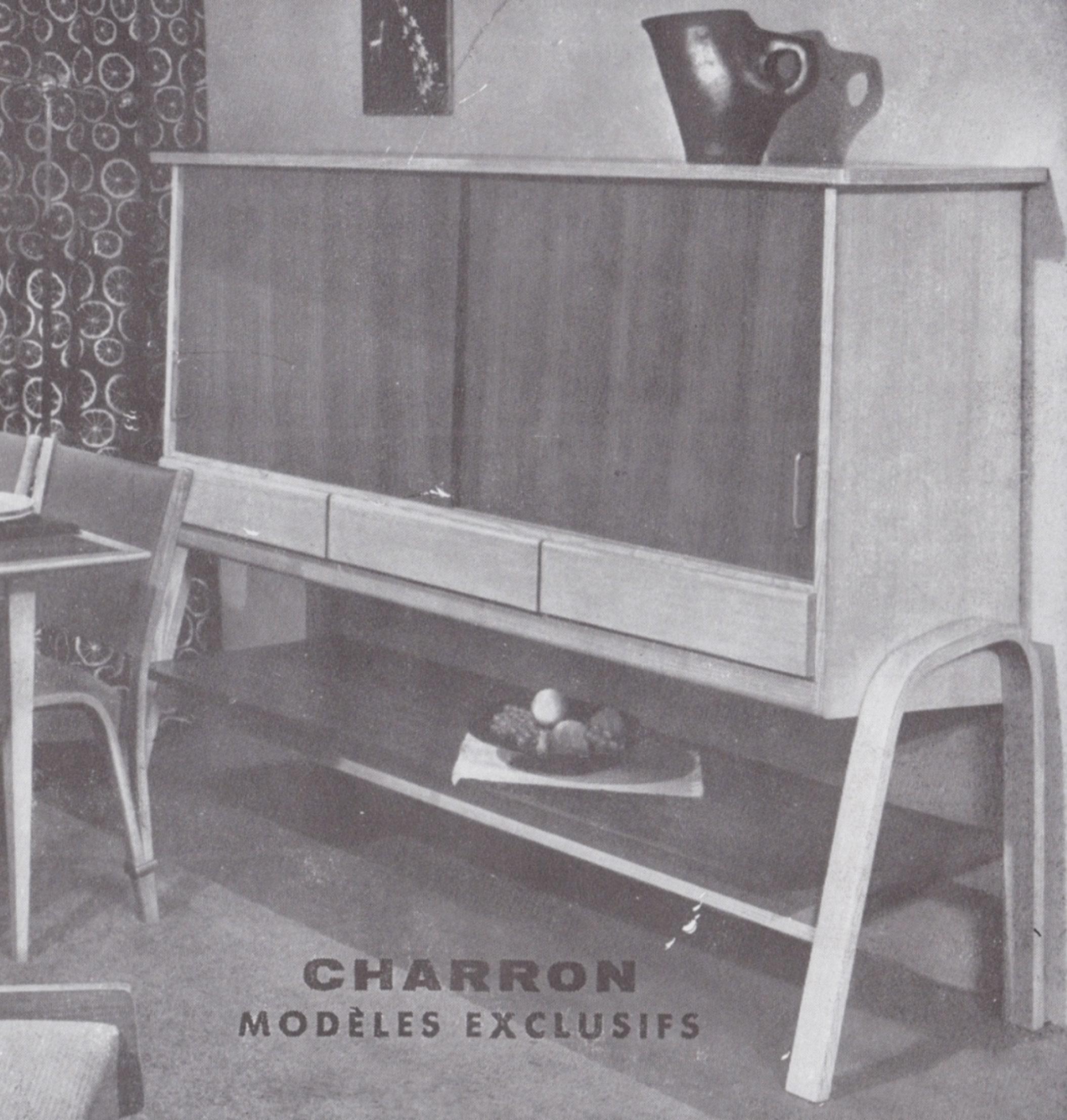 Credenza francese di metà secolo attribuita a Joseph-André Motte, anni '50 5