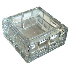 Mid Century French Crystal Box
