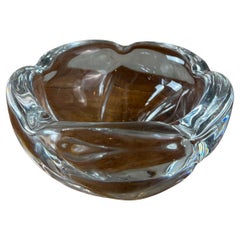 Mid-century French Daum Crystal Ashtray, 1950s